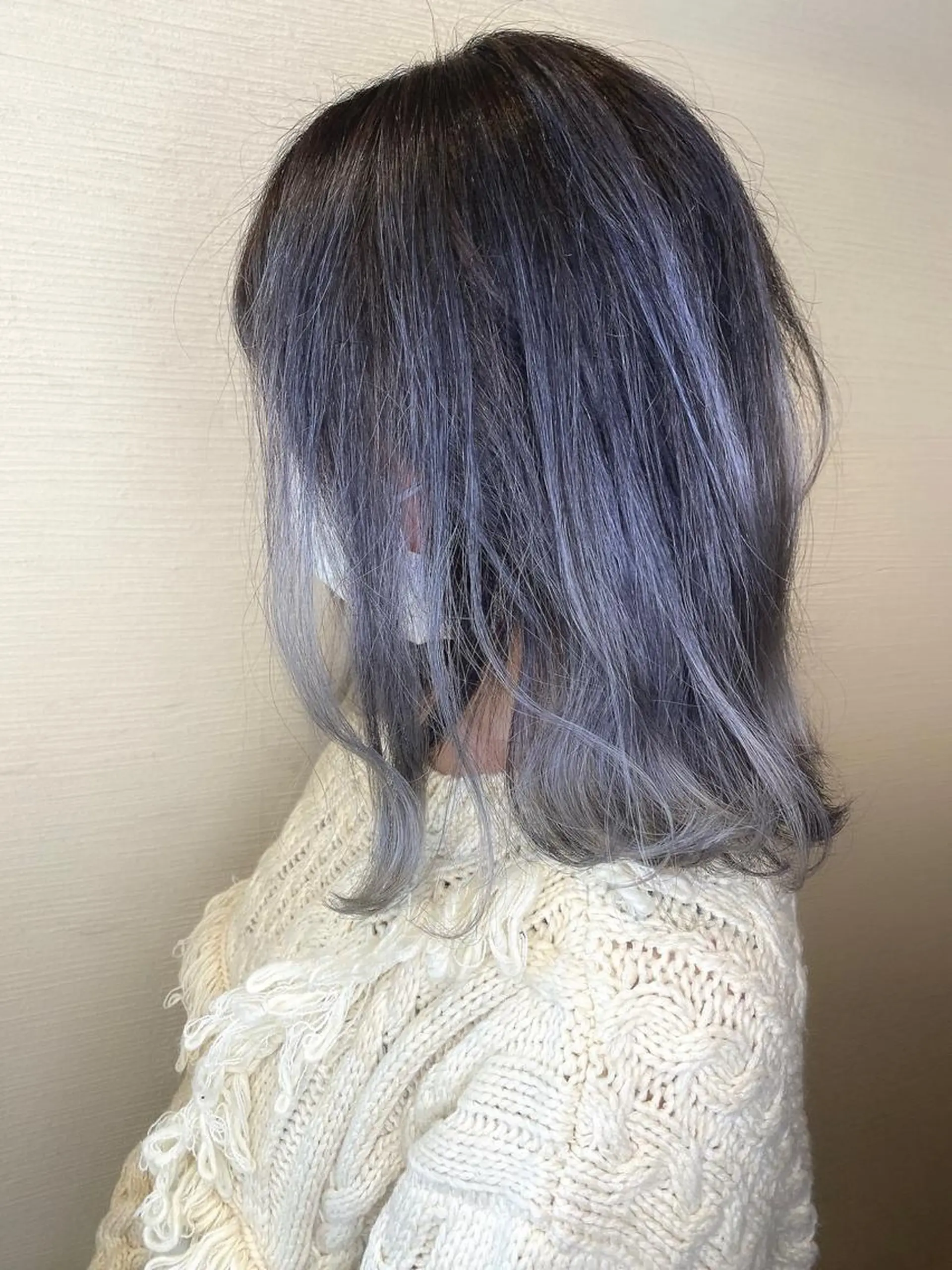 ミディアム レイヤーカット ヘアカラー 小塚 和眞のヘアスタイル