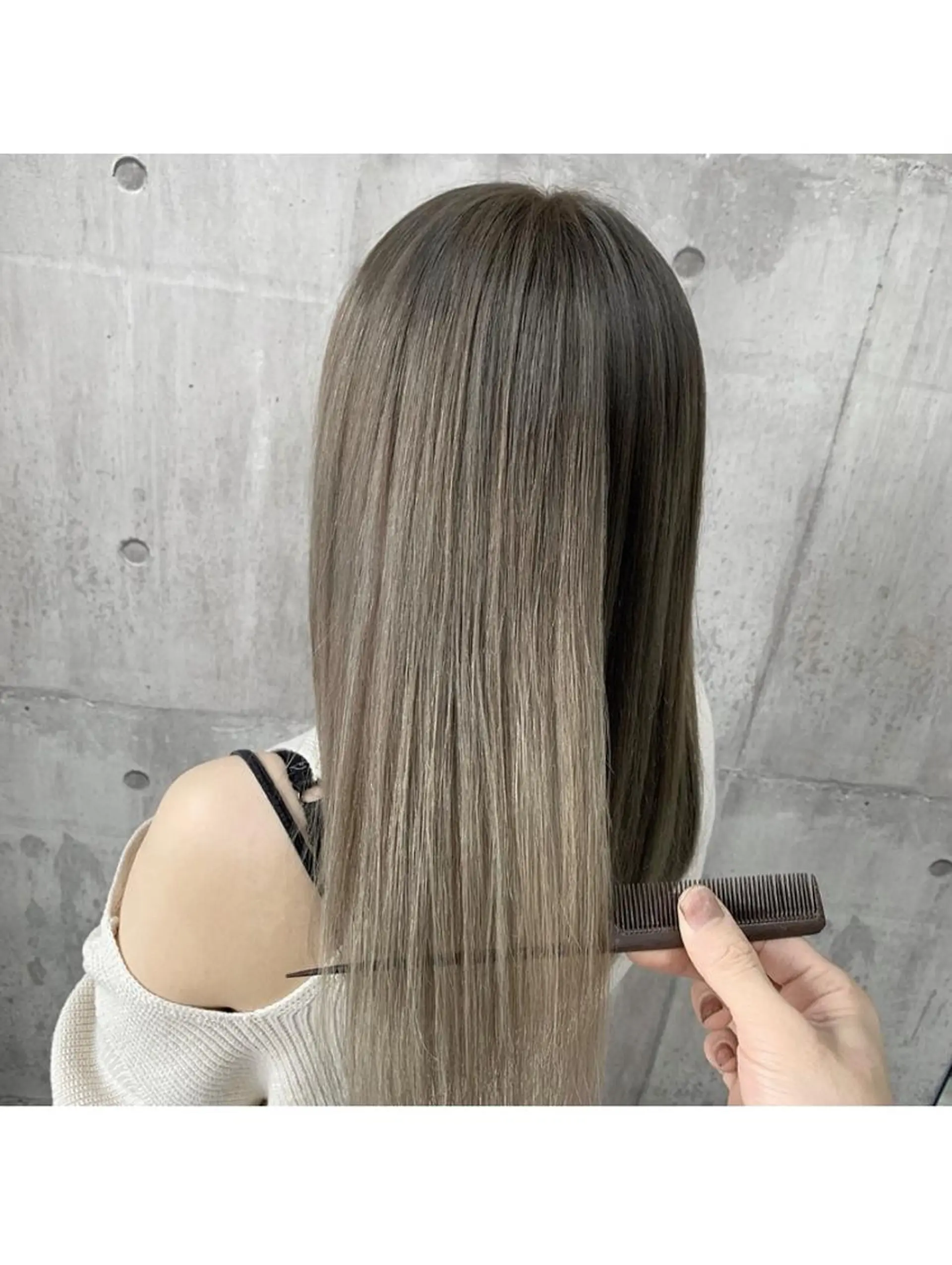 ロング カラー トリートメント Hair Salon　en所属・︎☆shogo ☆のヘアスタイル
