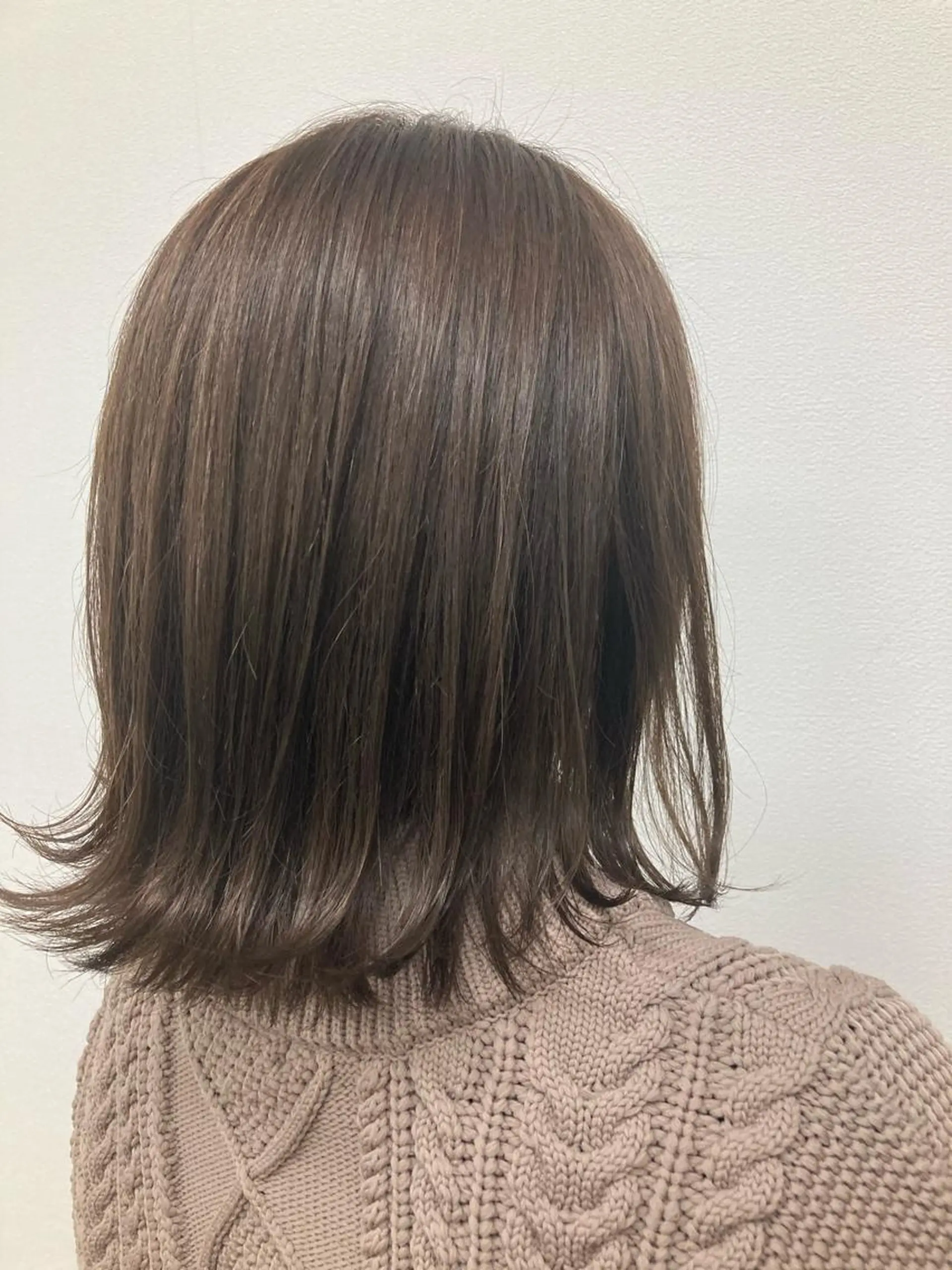 ミディアム カラー カット トリートメント 髪質改善/痛ませ ないカラー/西村航大のヘアスタイル