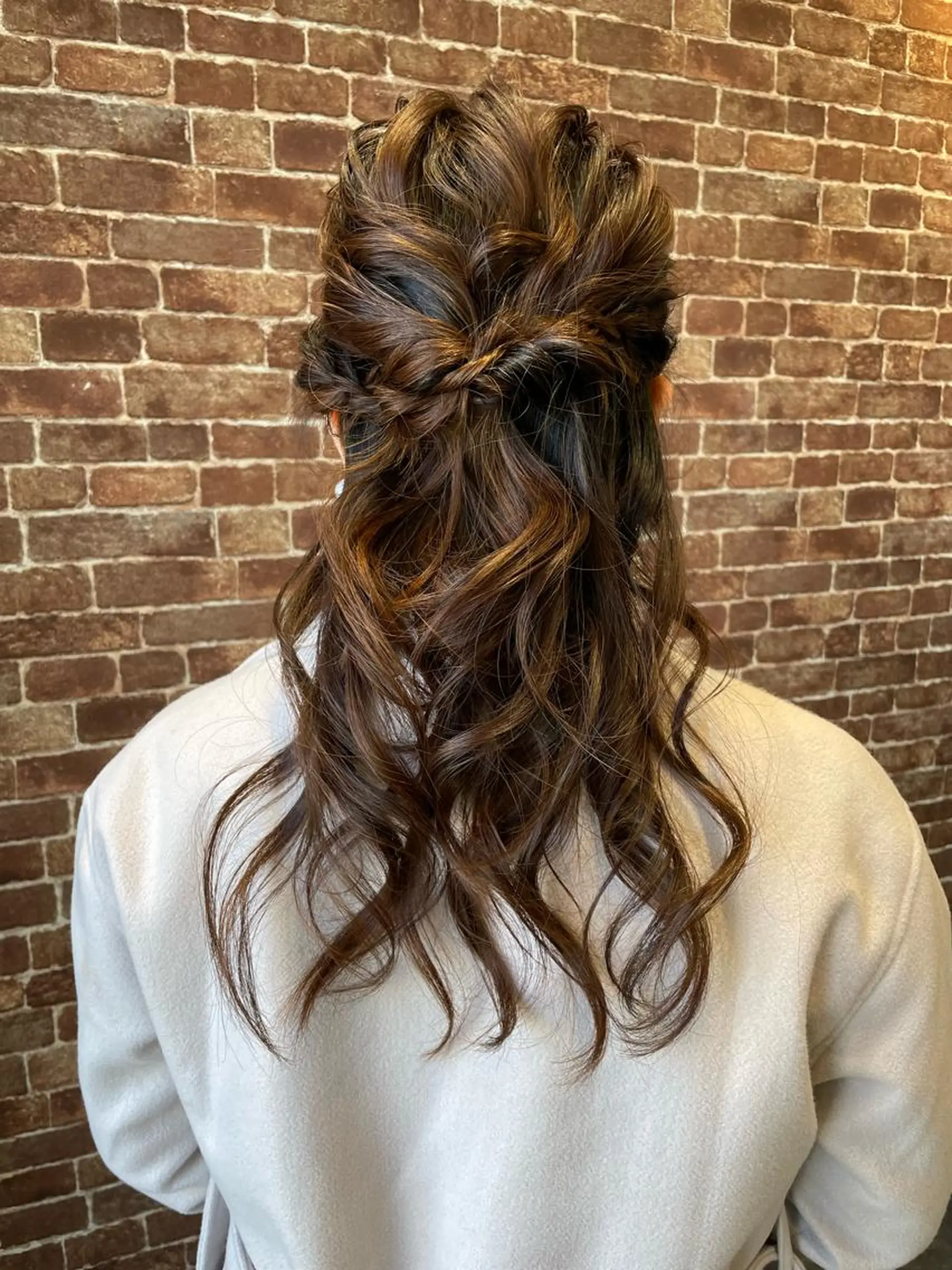 ロング カット ヘアセット N°rico川喜田 里衣のヘアスタイル