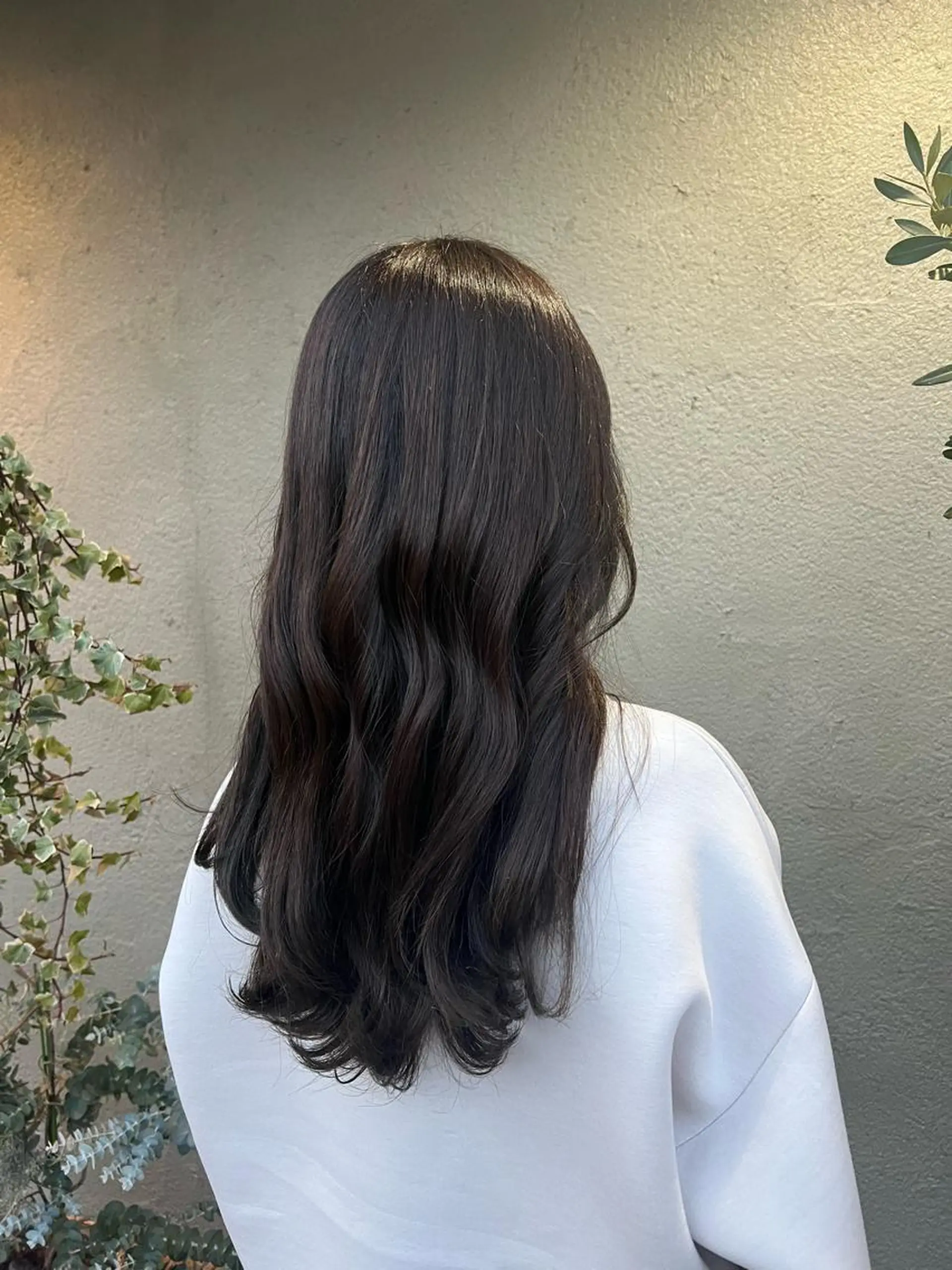 ロング カラー yoke. GARDEN所属・目黒 彩花のヘアスタイル
