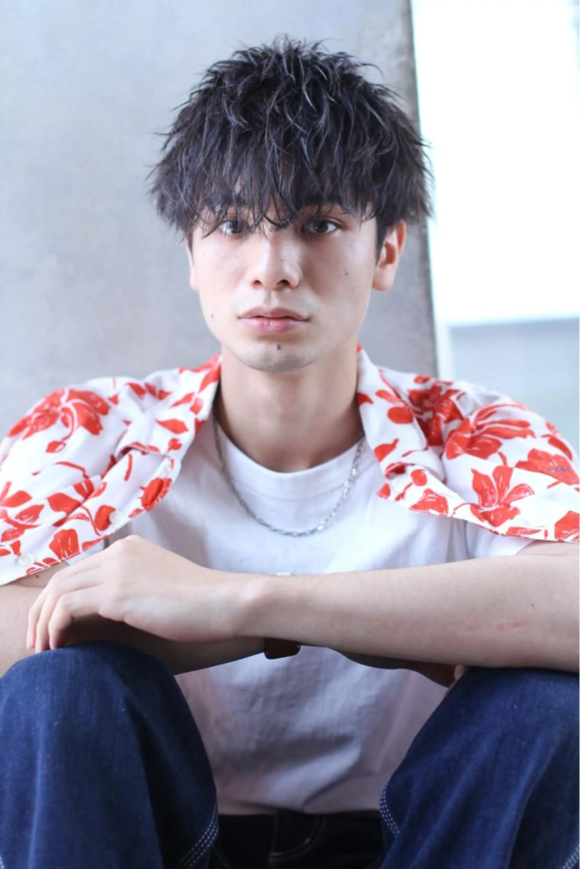 パーマ メンズ カット パーマ トリートメント 【メンズ特化】 ムネカタ アキトのヘアスタイル