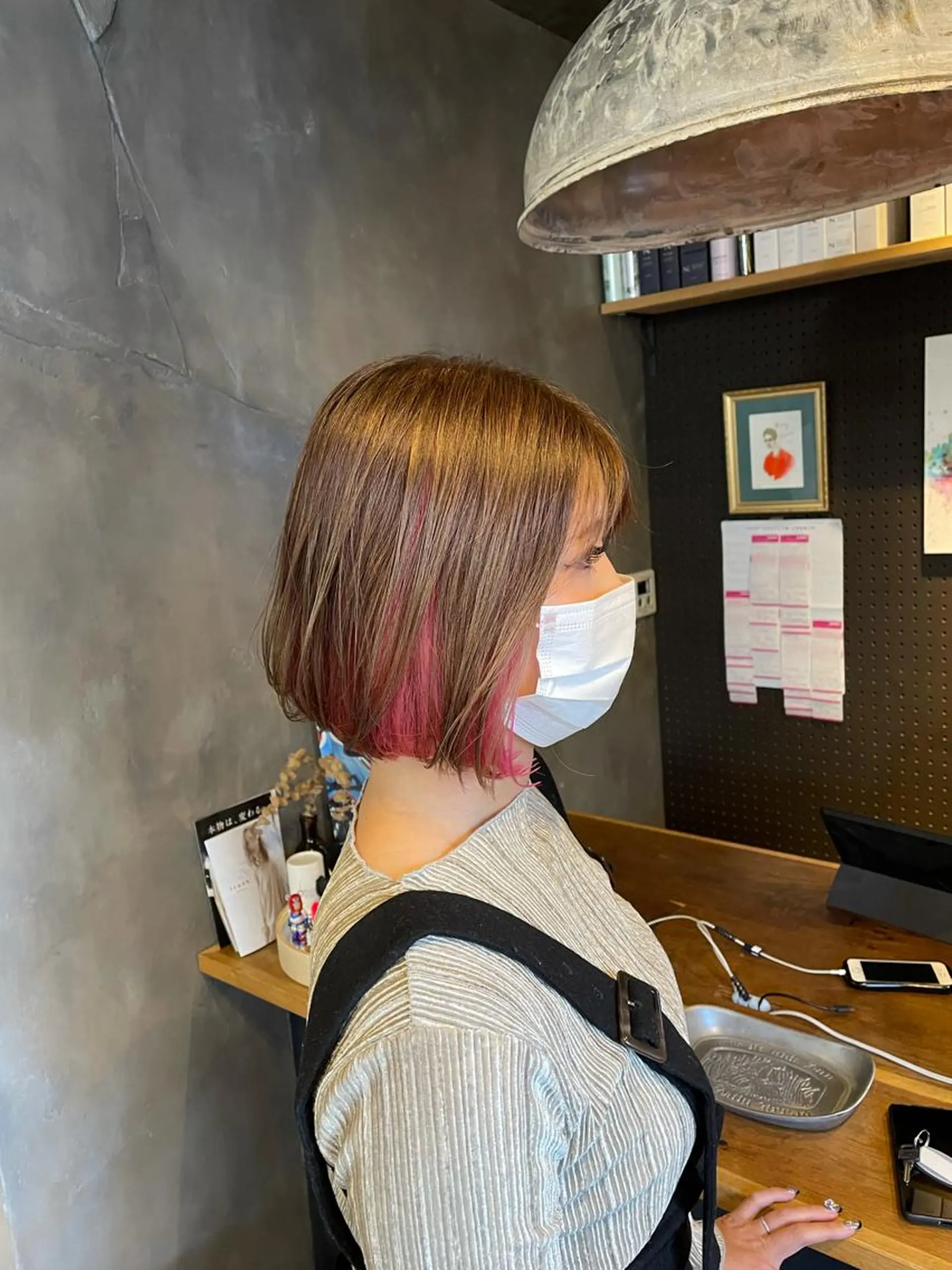ショート カラー カット ヘアカラー トリートメント D.log 大和西大寺店所属・川崎 雅大のヘアスタイル