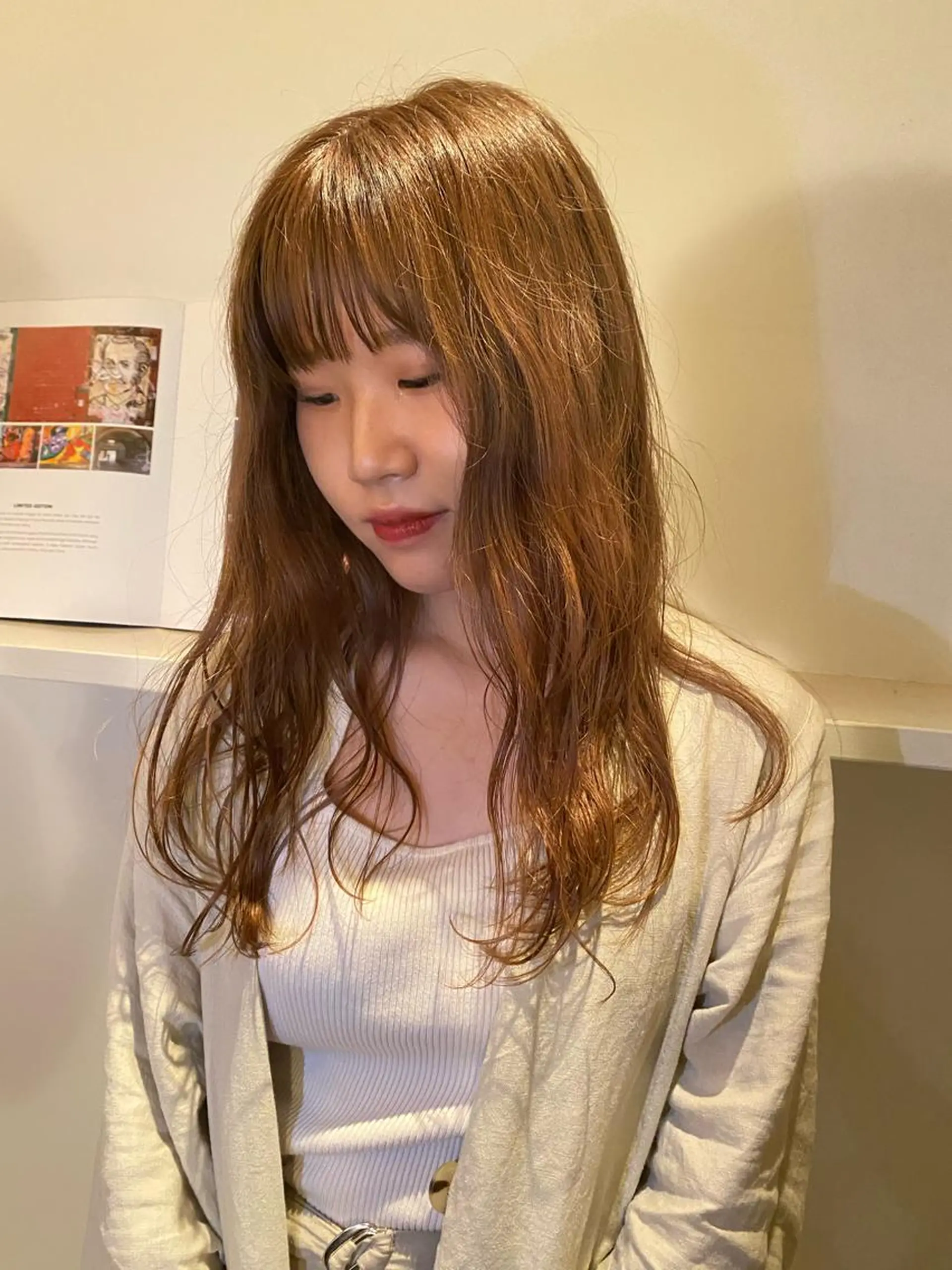 セミロング musiiik saya/今泉のヘアスタイル