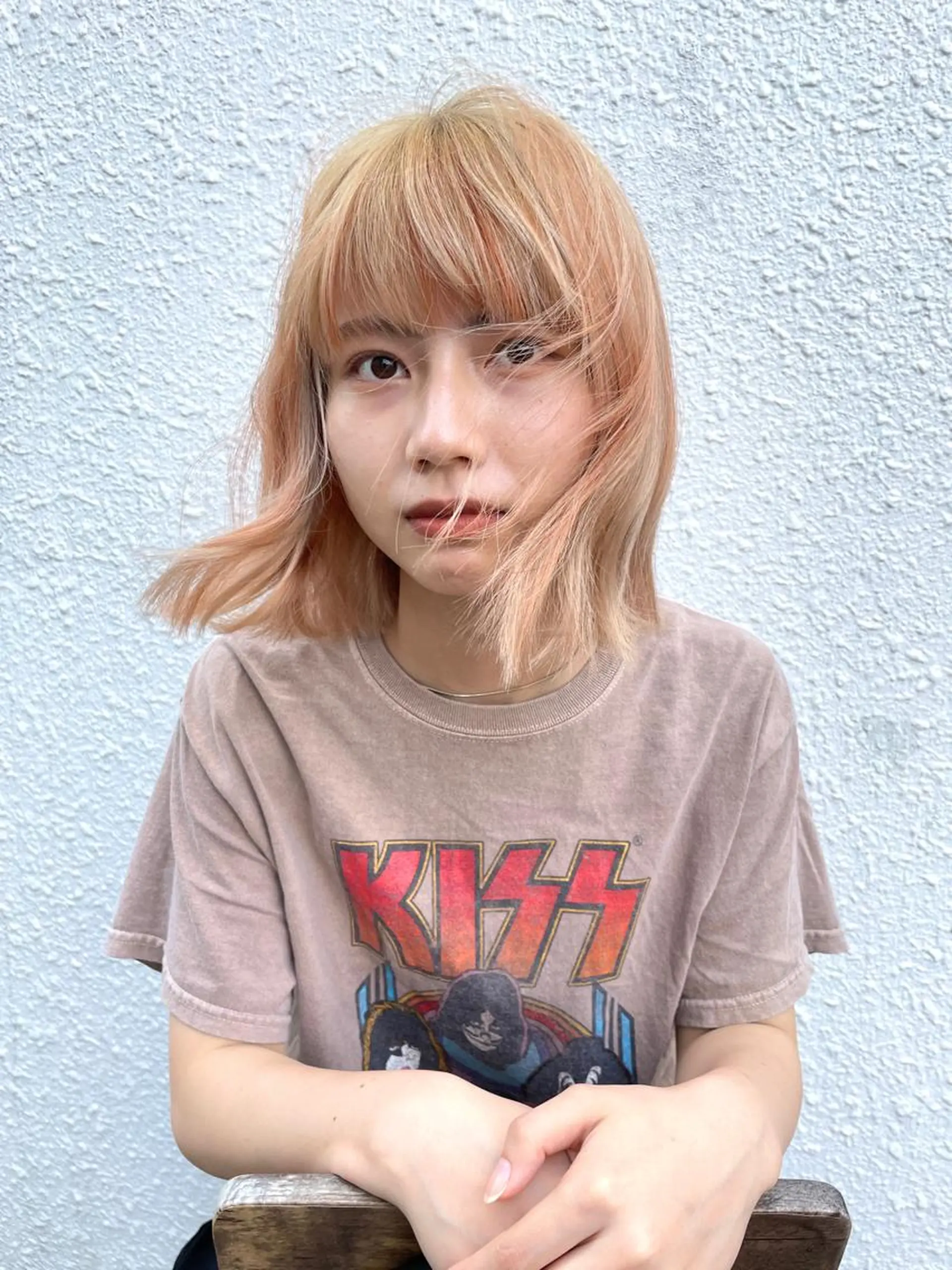 ミディアム カット ヘアカラー トリートメント vivre libre所属・vivre libreのヘアスタイル