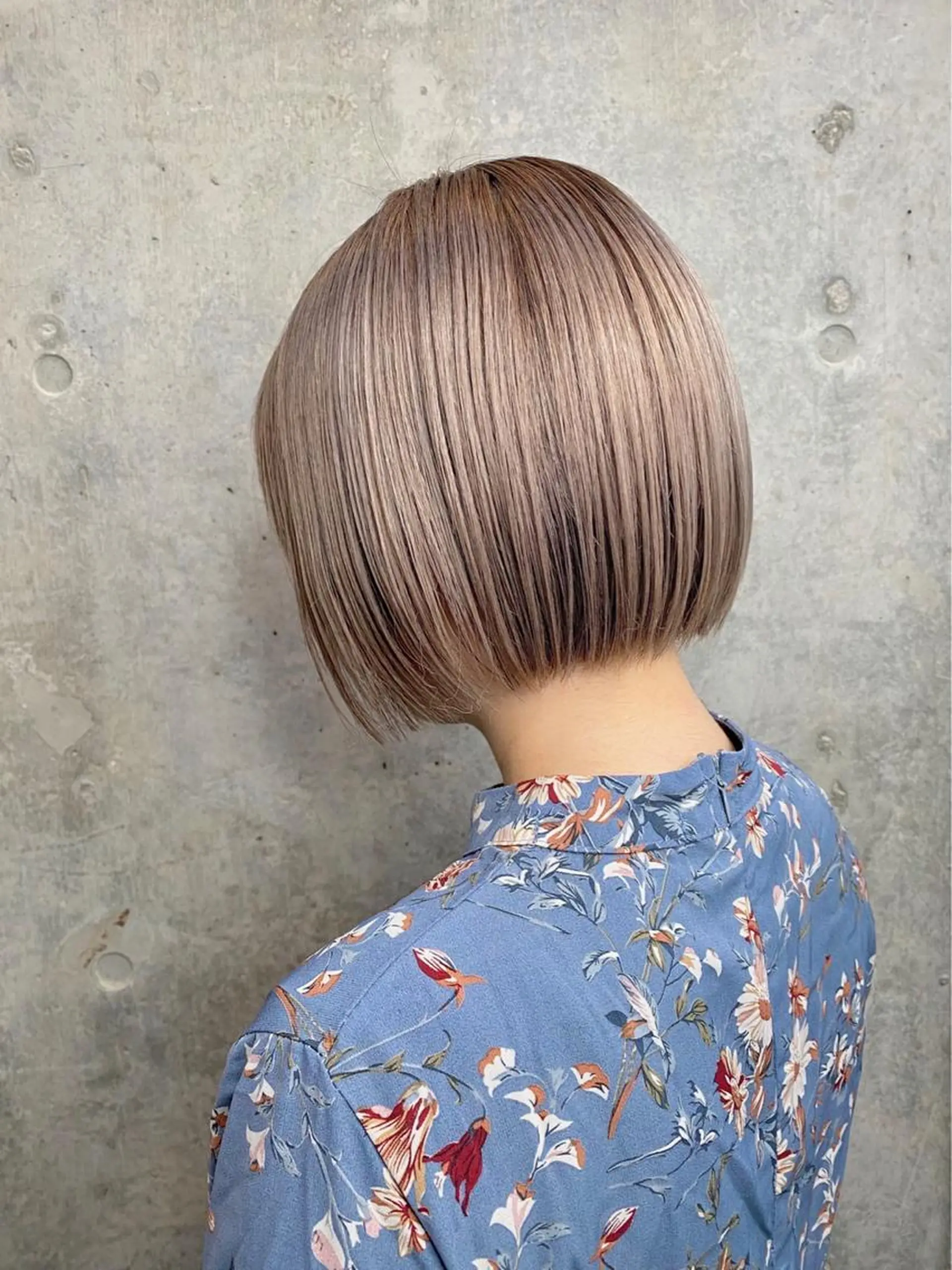 ショート カラー ボブ youres hair 髪質改善＆ヘッドスパ日吉店所属・代表✩.*˚白井 美香のヘアスタイル