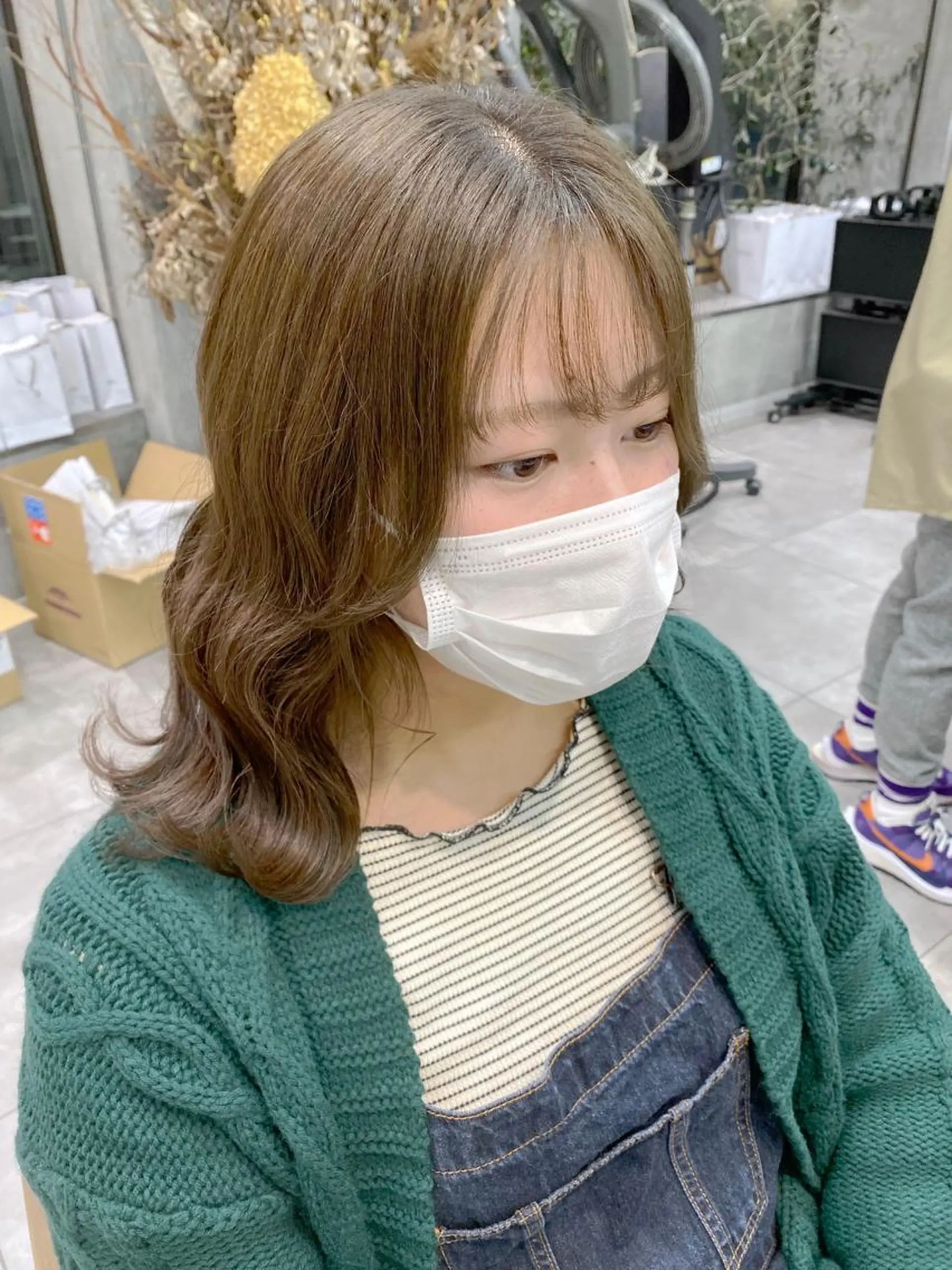 ミディアム カラー ブラウンカラー オリーブブラウン カット ヘアカラー トリートメント 髪質改善/ブリーチ 🎨MASAKiのヘアスタイル