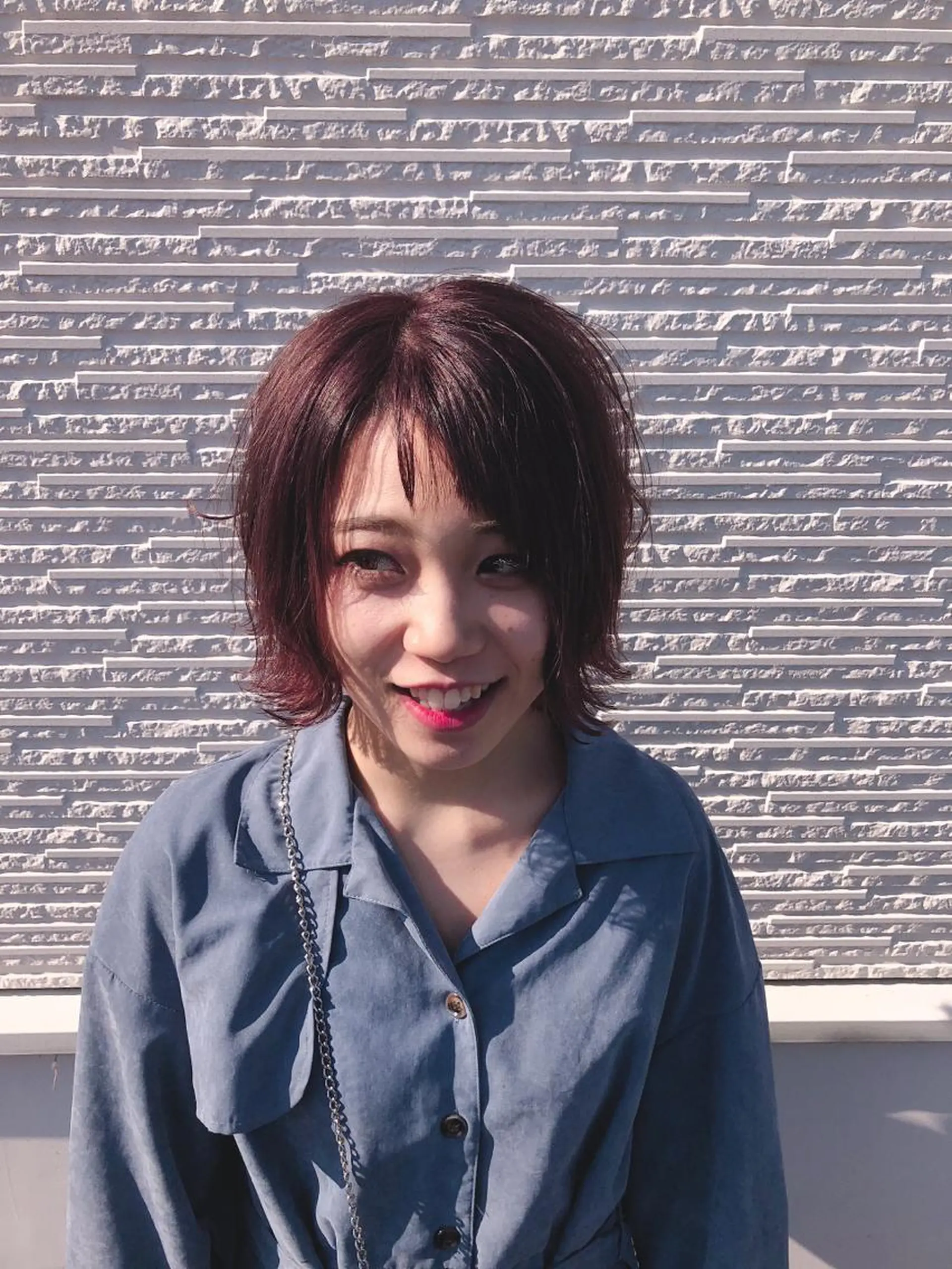 ショート カラー ダブルカラー ヘアカラー トリートメント 名畑 裕貴のヘアスタイル