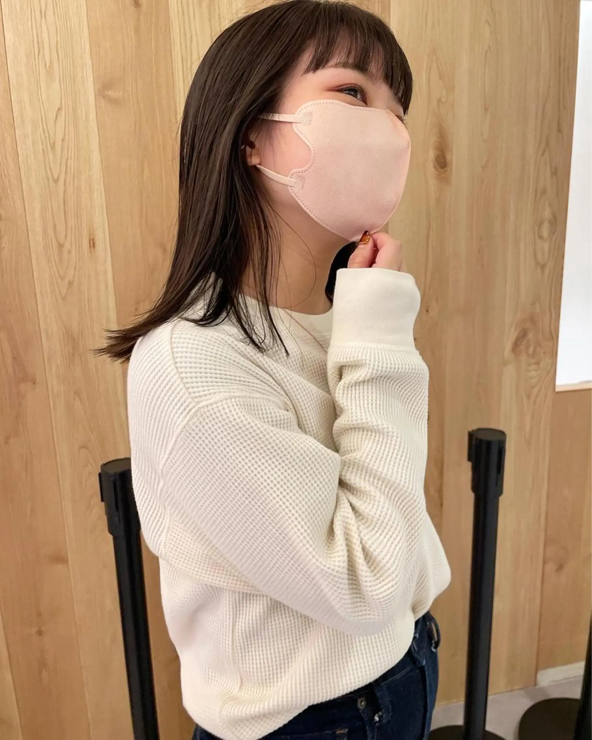 ミディアム カラー カット ヘアカラー iet.所属・ウルフ/ボブ/耳ツボ ジュエリー◎ricoのヘアスタイル