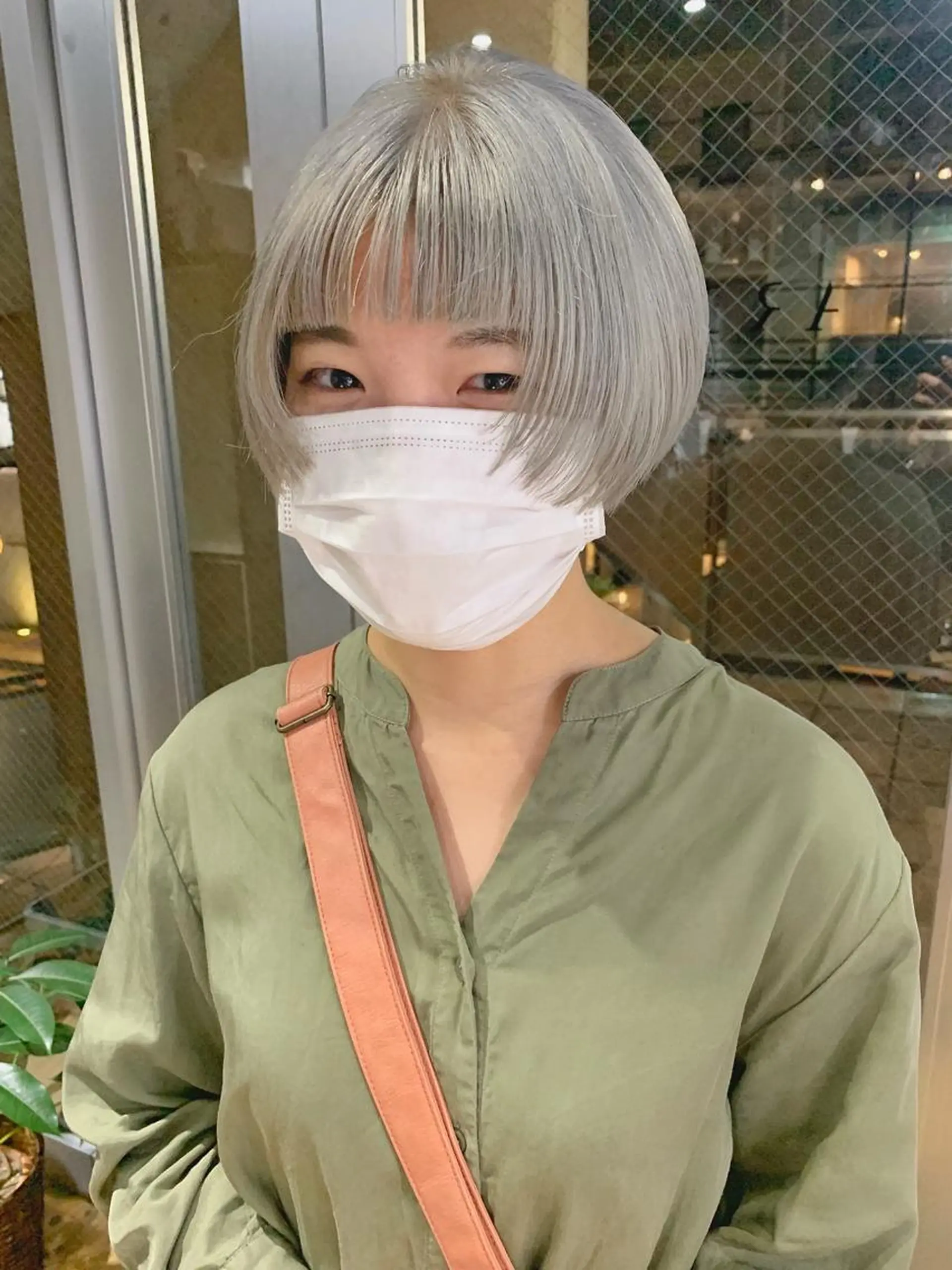 ショート ショートヘア カット ヘアカラー ハイトーンNo.1✨ パーマ✨イマイタツヤのヘアスタイル