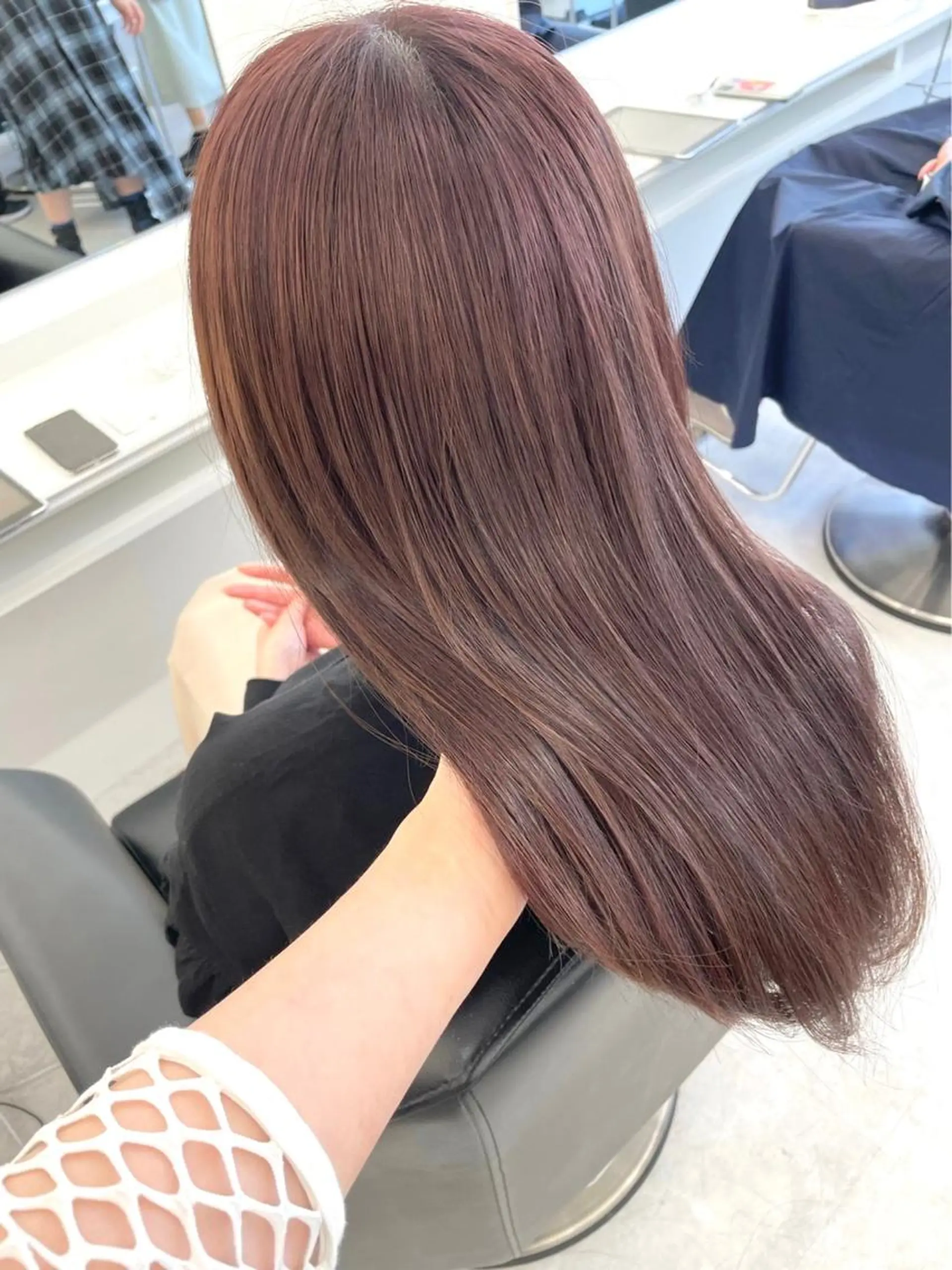 ロング カラー ParveMix 佐々木梨紗🤍のヘアスタイル