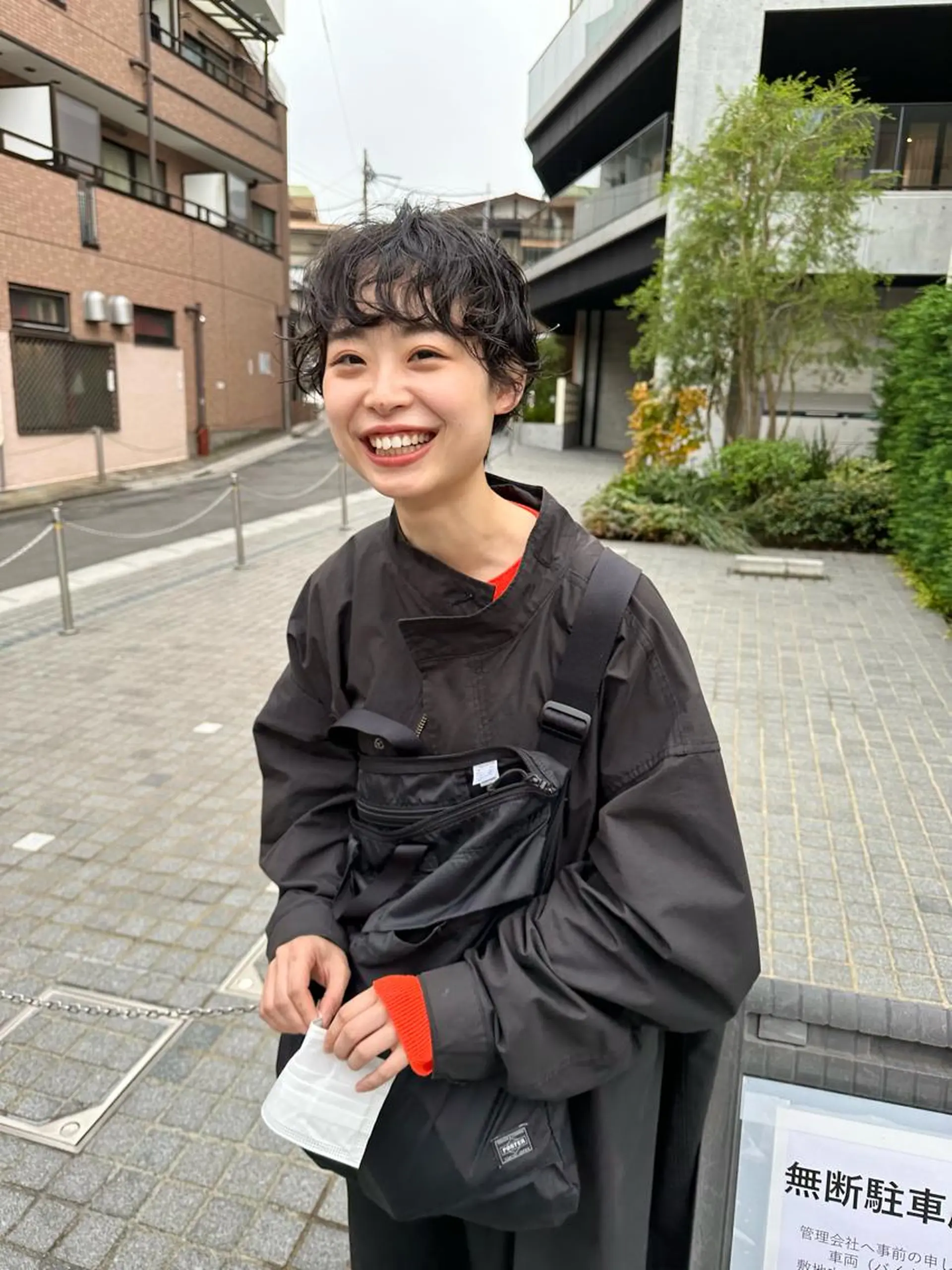 ショート パーマ カット ヘアカラー パーマ トリートメント パーマ/透明感カラー /ボブ/吉田一生のヘアスタイル