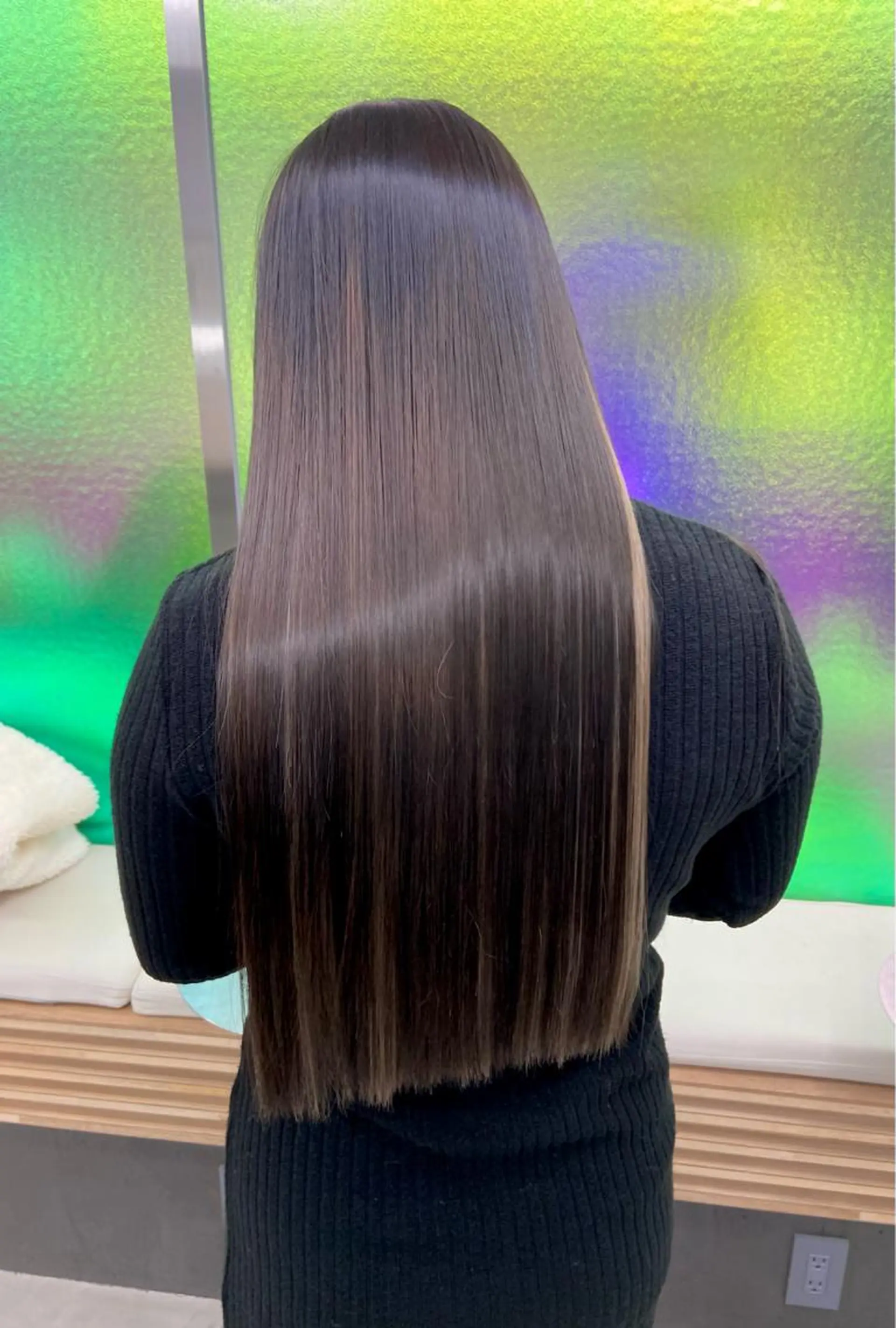 ロング 髪質改善 トリートメント 髪質改善特化newi ‎🤍amaneのヘアスタイル