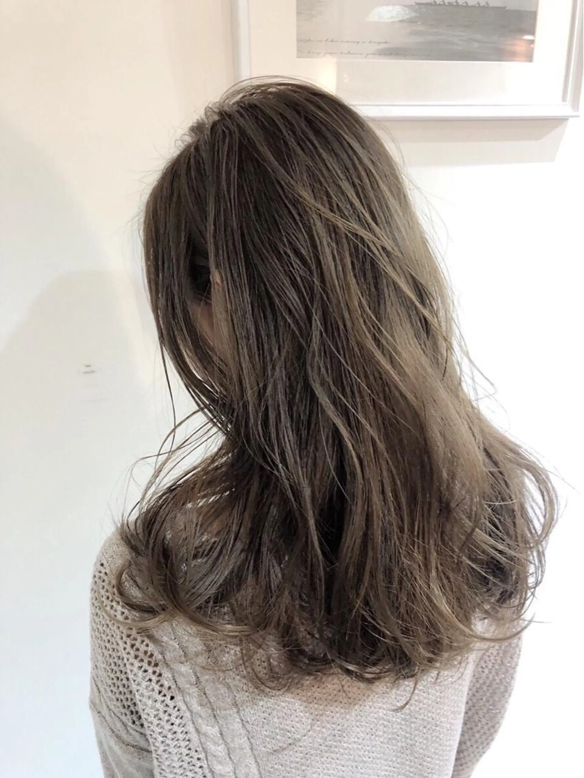 セミロング カット ヘアカラー ヘッドスパ shower hair salon所属・【shower】 yousuke代表のヘアスタイル