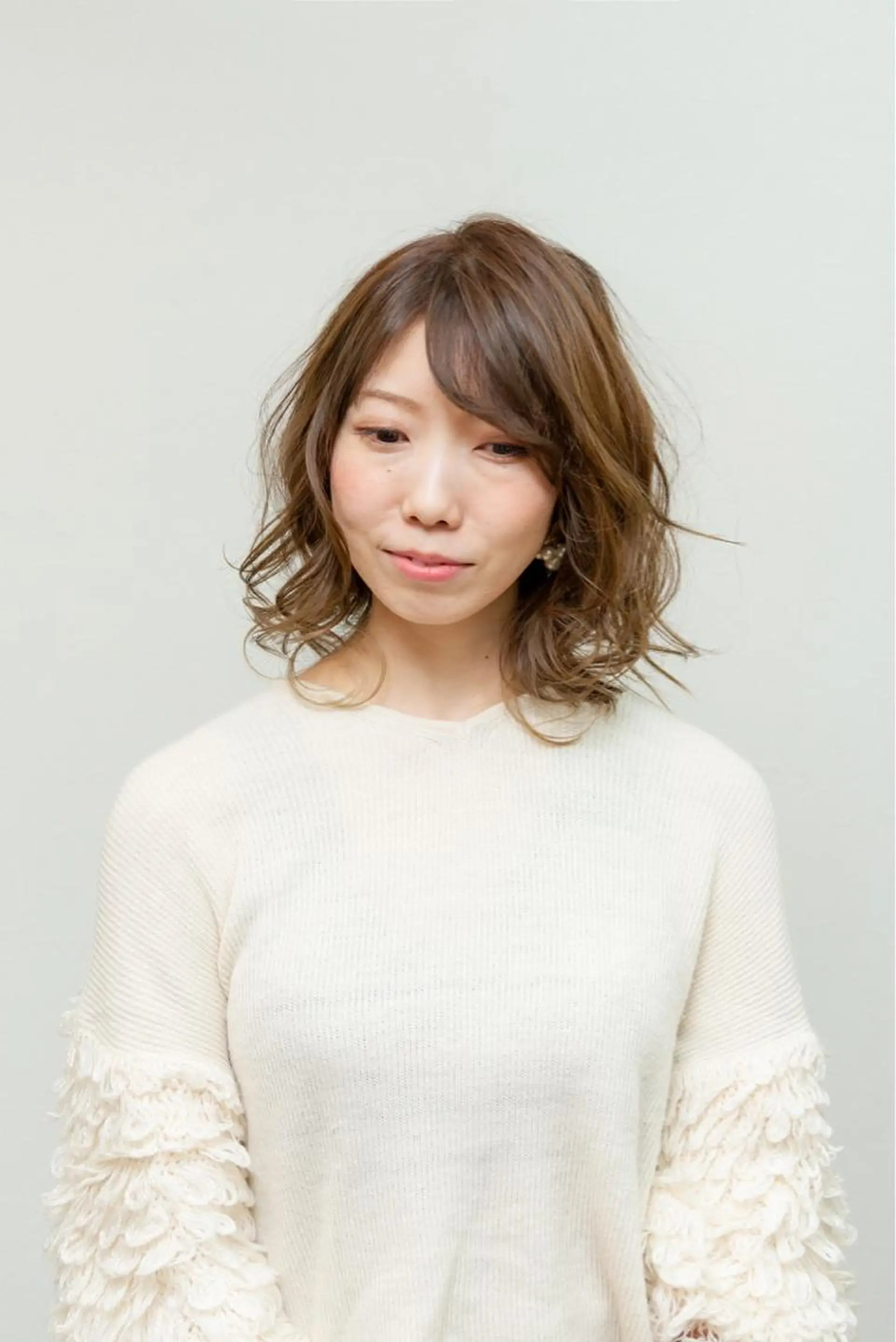 ミディアム カラー バレイヤージュ レイヤーカット 似合わせカット カット ヘアカラー トリートメント 【H.GENTIL】 TERUのその他イメージ
