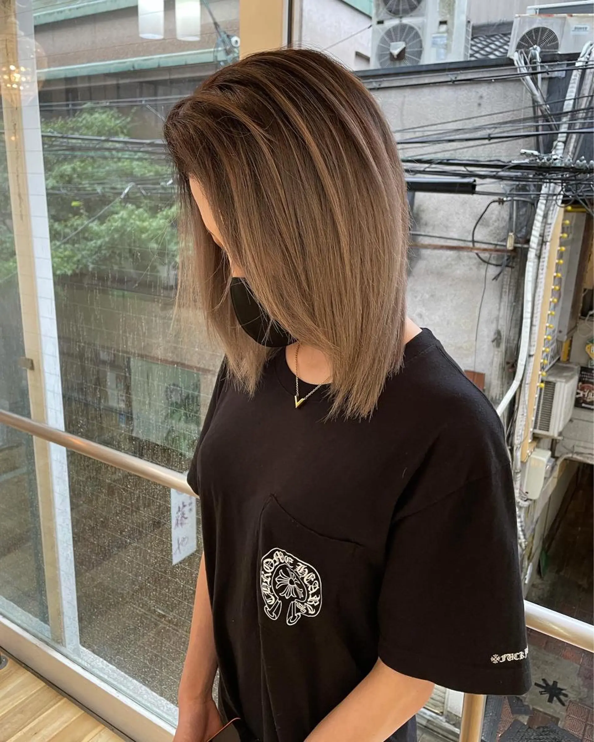 ミディアム カラー ヘアカラー トリートメント Tao所属・藤川 大智のヘアスタイル