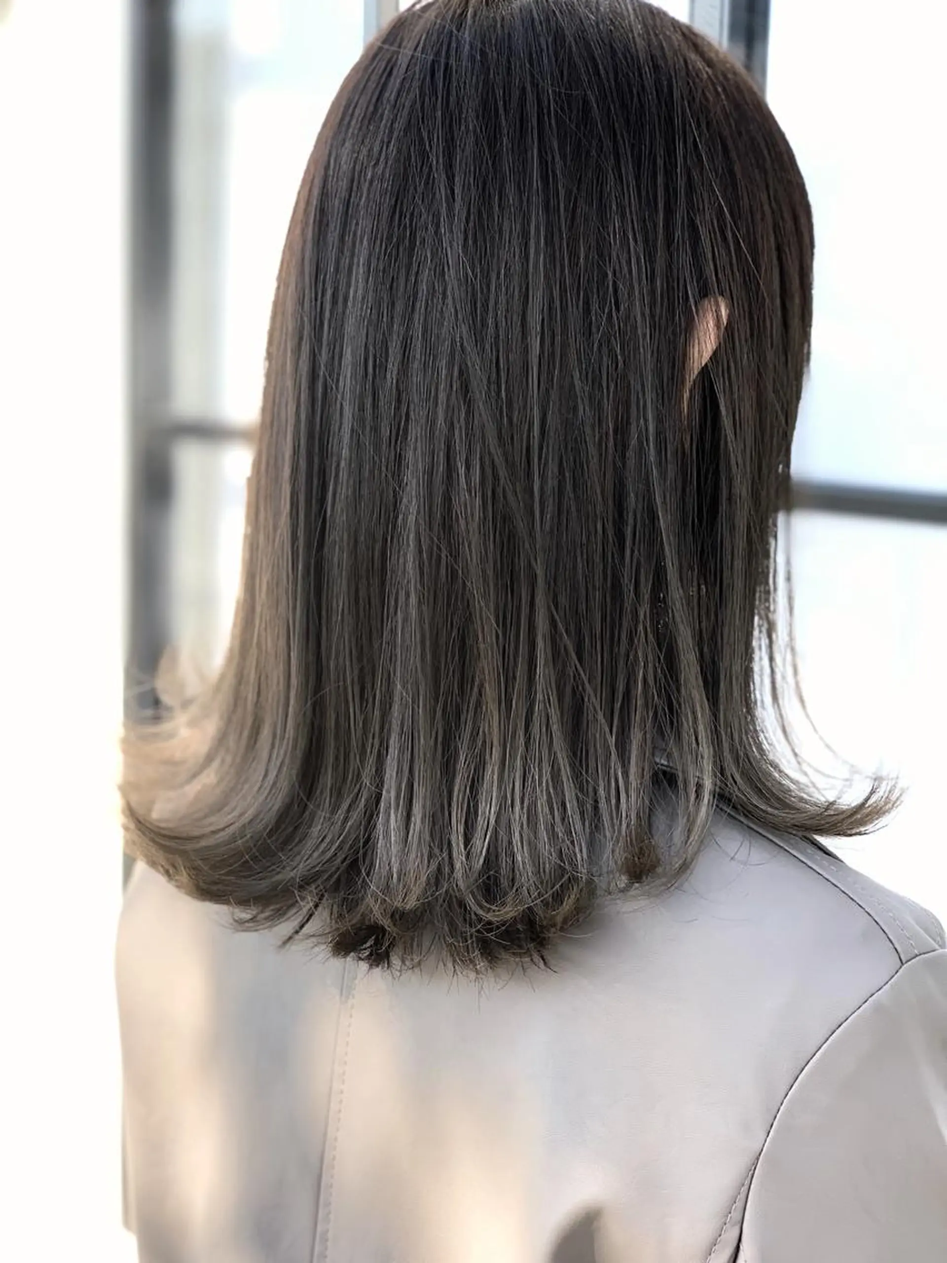 ミディアム カラー カット ヘアカラー トリートメント SALOWIN名古屋本山店所属・🍀ナガヤマ ヒデアキ🍀のヘアスタイル