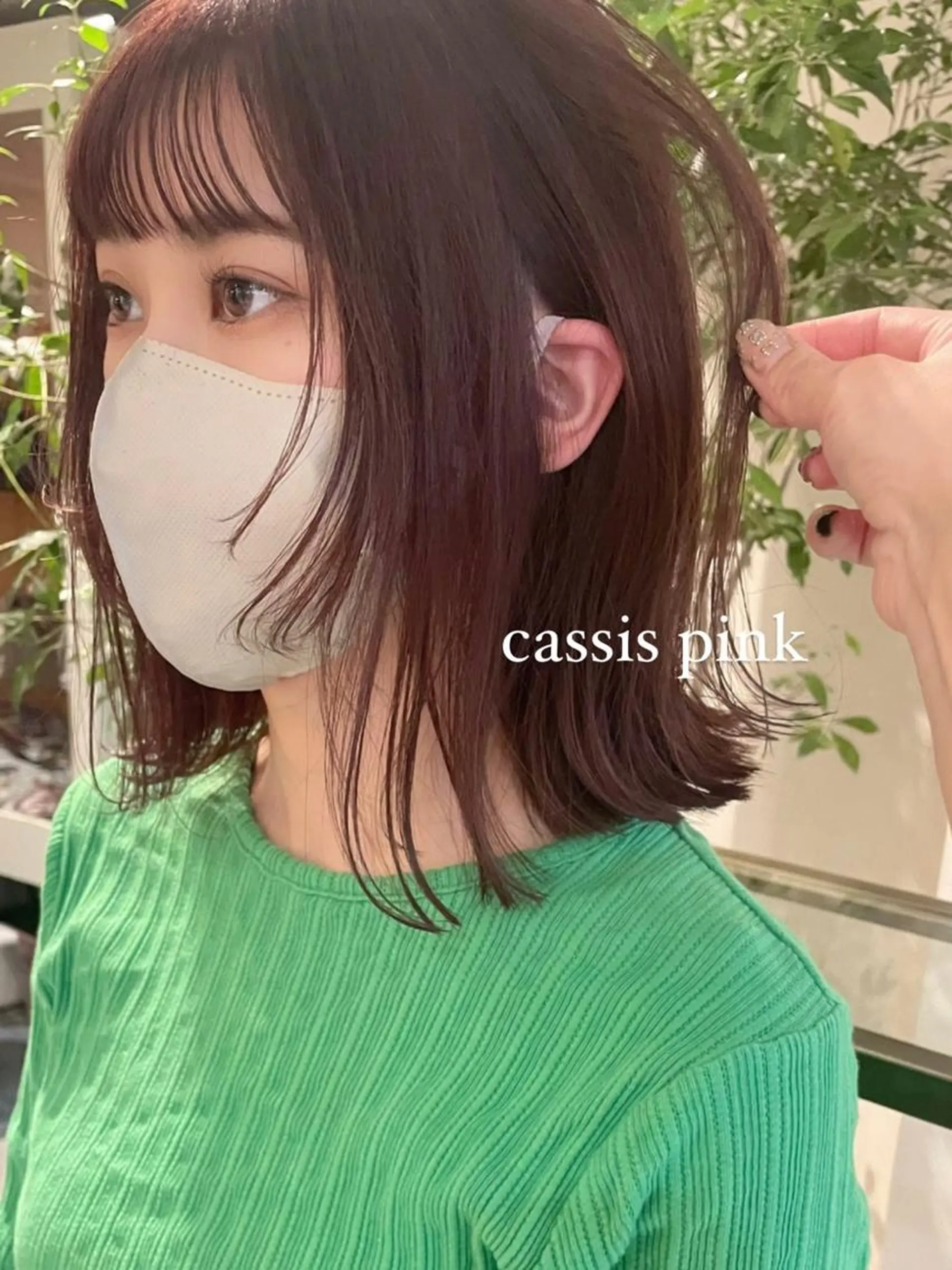 ミディアム カラー yuuka/似合わせ /透けるカラー🪽♡のヘアスタイル