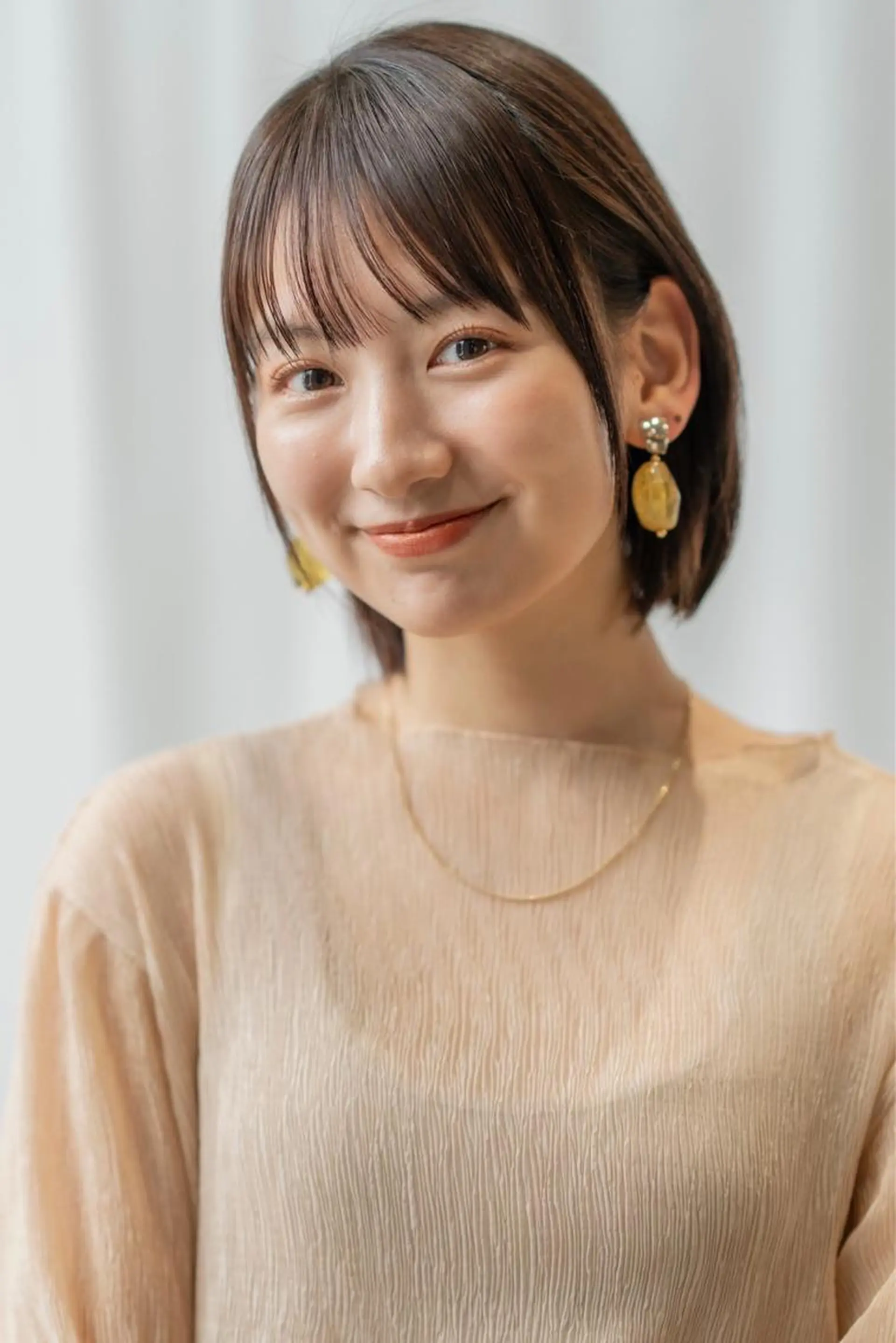 ショート カラー アッシュ ミルクティーアッシュ ボブ RAF TOKYO所属・10月限定モニター 髪質改善美髪矯正のヘアスタイル