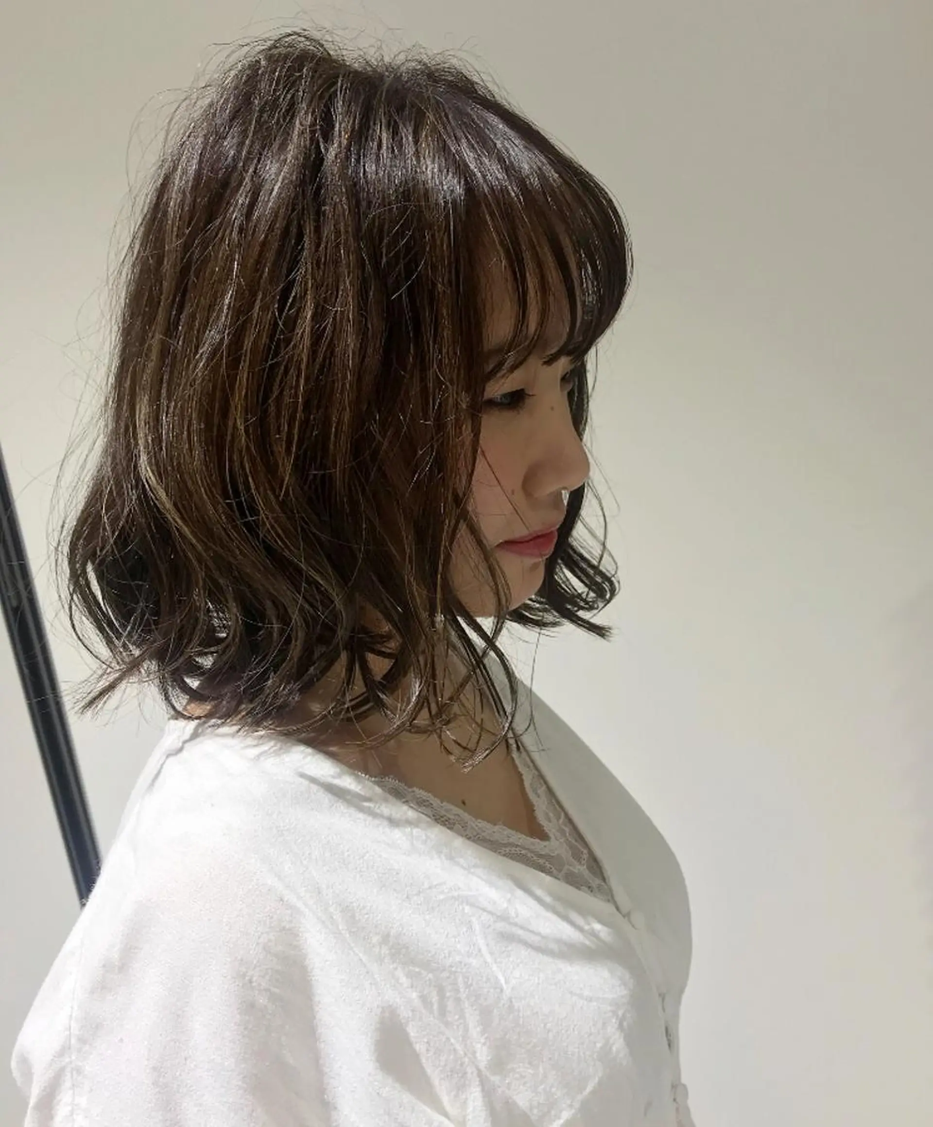 ミディアム カラー little×link 福岡所属・littlelink キタジマのヘアスタイル