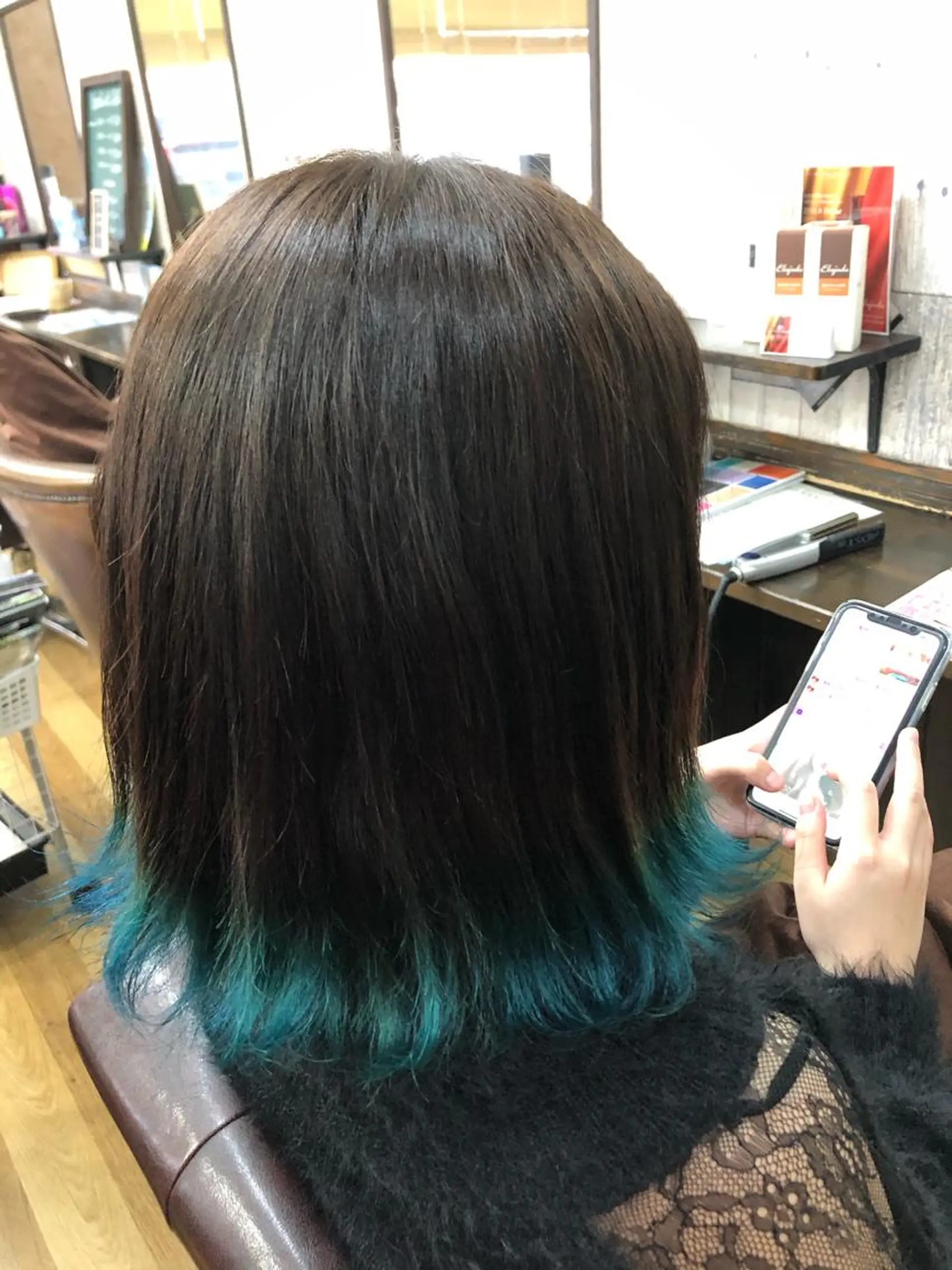 ミディアム カラー ATOLL所属・ATOLL 武藤のヘアスタイル