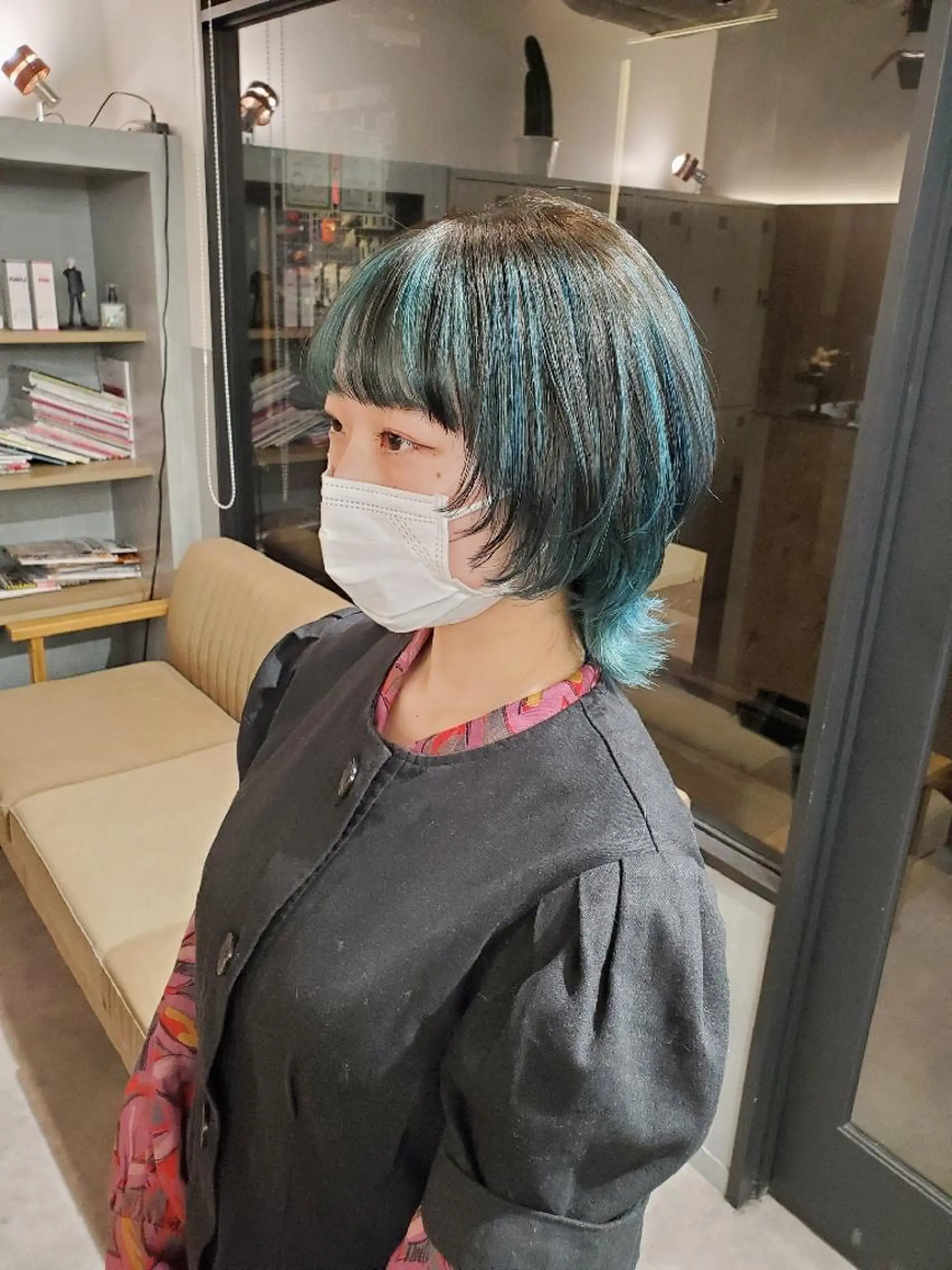 ミディアム カット ヘアカラー トリートメント ✨本日空きあります✨ 遠田コウヘイ🌟のヘアスタイル