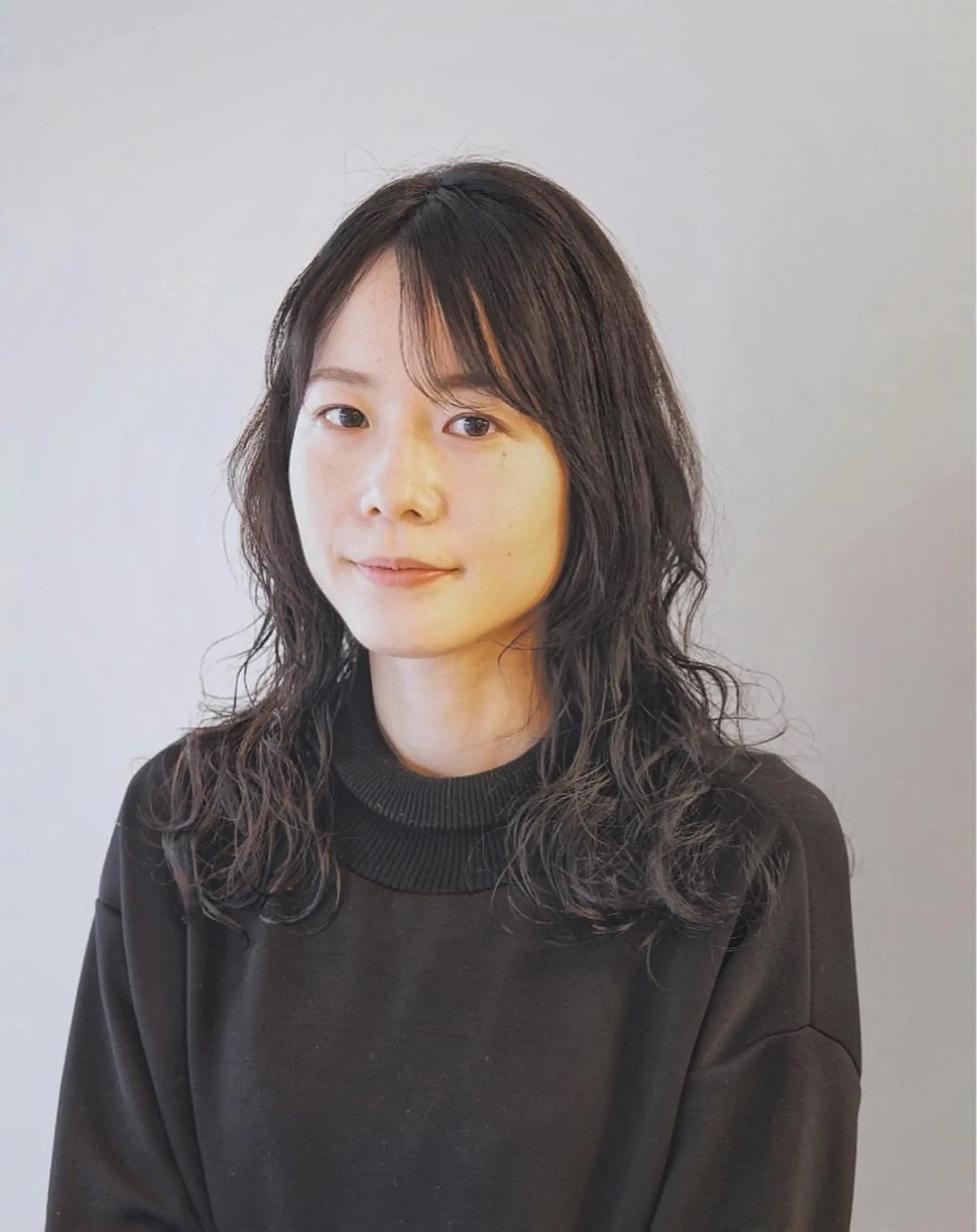 ミディアム パーマ ミディアムパーマ salon m ni サロンマーニ所属・久保田 一のヘアスタイル