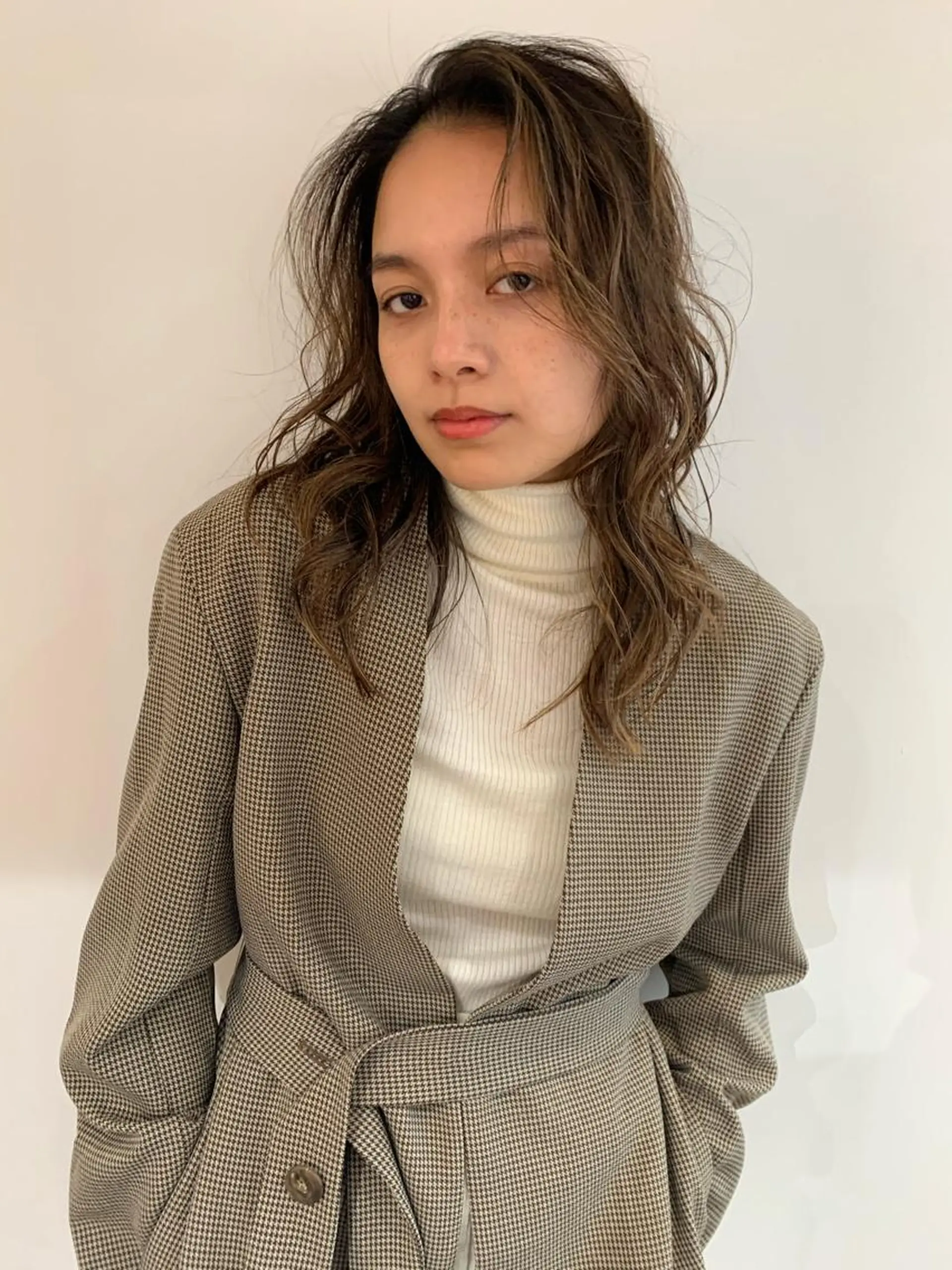 ミディアム パーマ 安村 美奈のマツエク・マツパデザイン