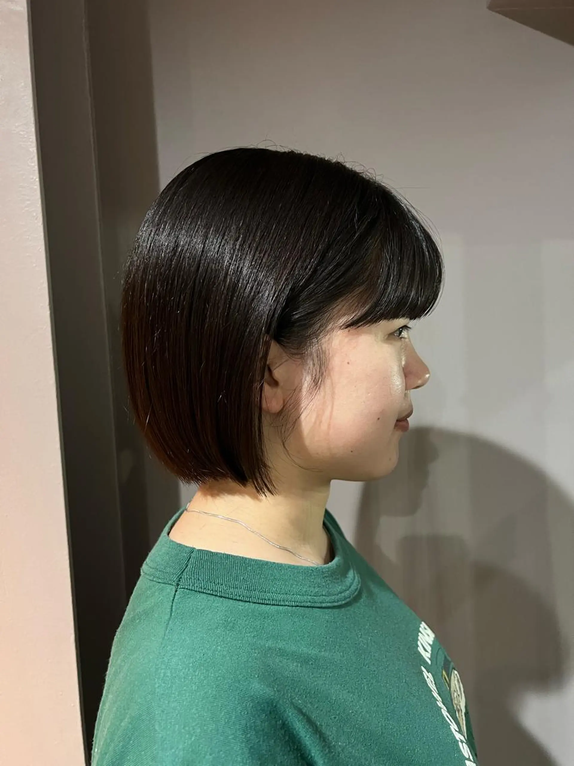 ショート 縮毛矯正 es Hair Make Space所属・KAREN／ 武蔵小山/自由が丘のヘアスタイル