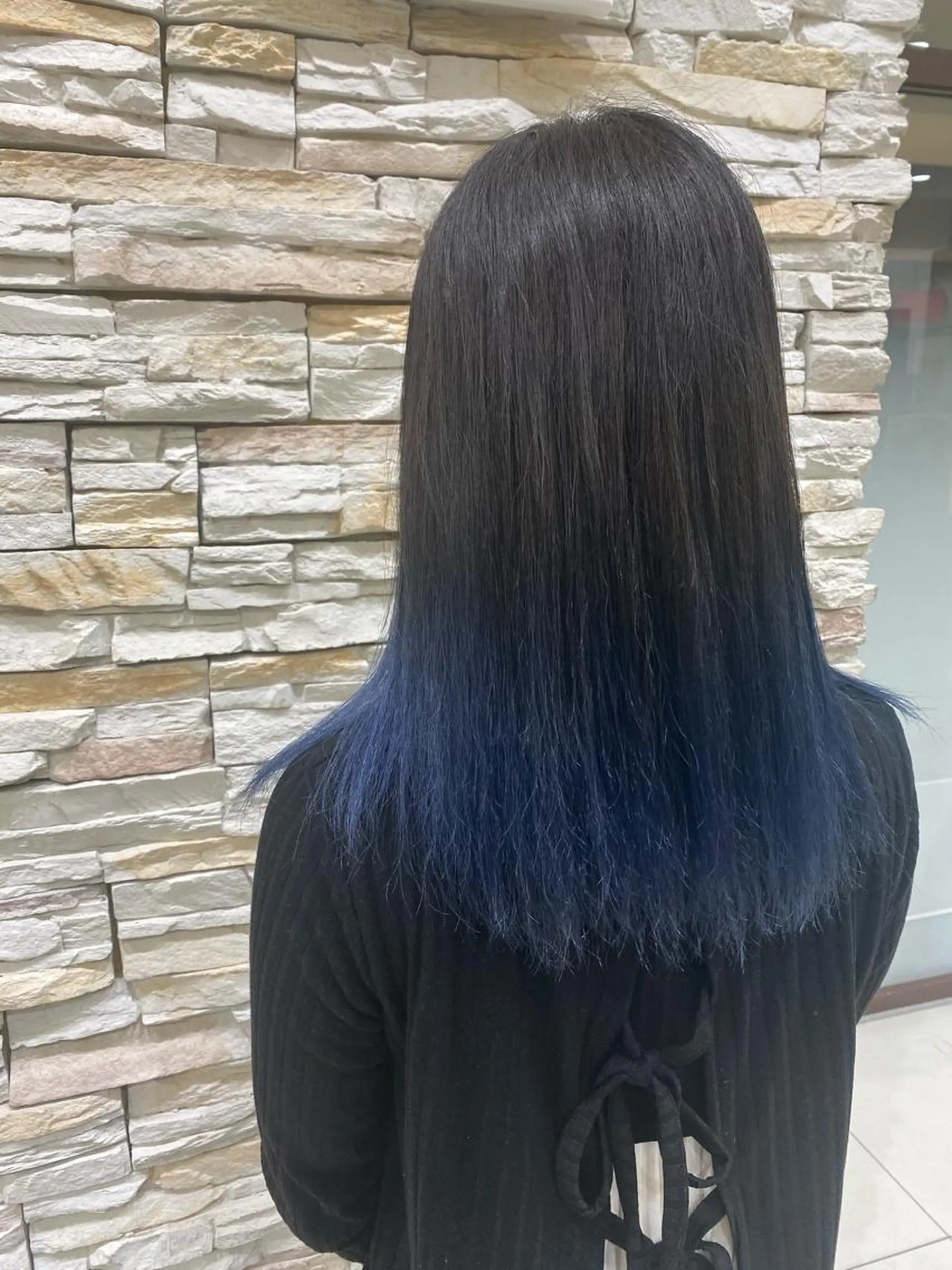 セミロング カラー バレイヤージュ ブリーチ レイヤーカット Reverie ZENKO所属・Reverieアリオ /矢部世成のヘアスタイル