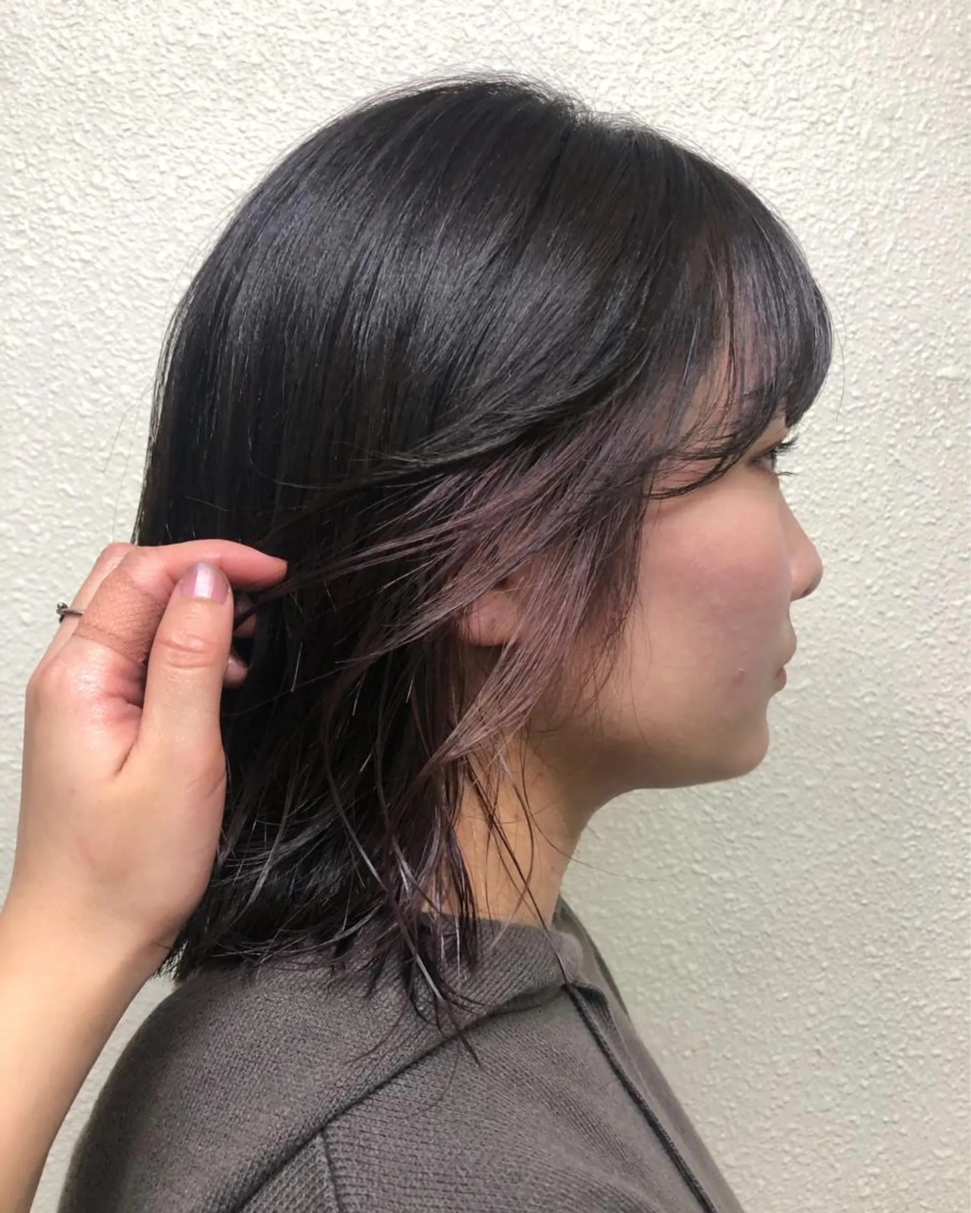 ミディアム カラー spooopy所属・🕊大垣 めぐみ🕊のヘアスタイル