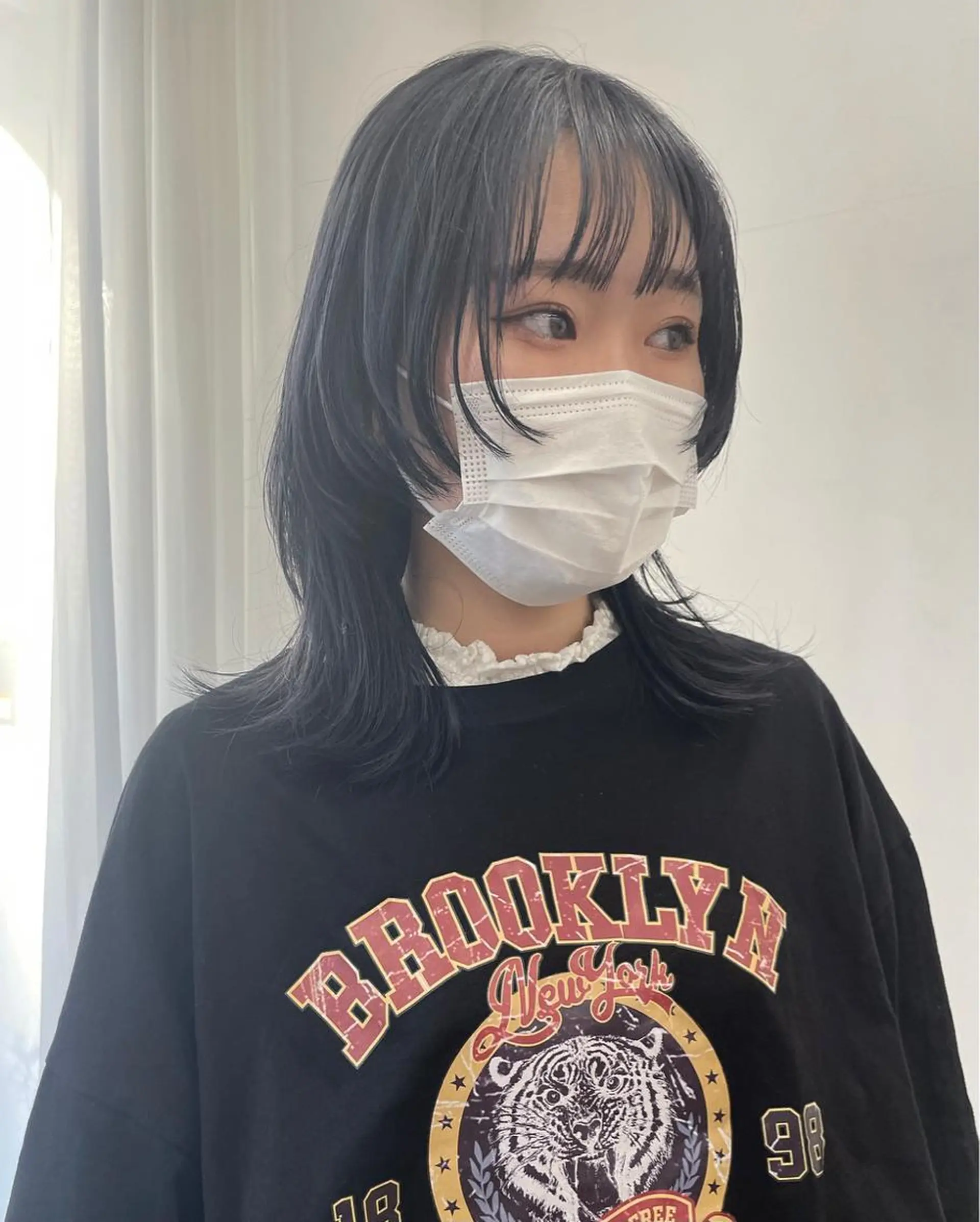 ミディアム カット ヘアカラー Authen. soraのヘアスタイル