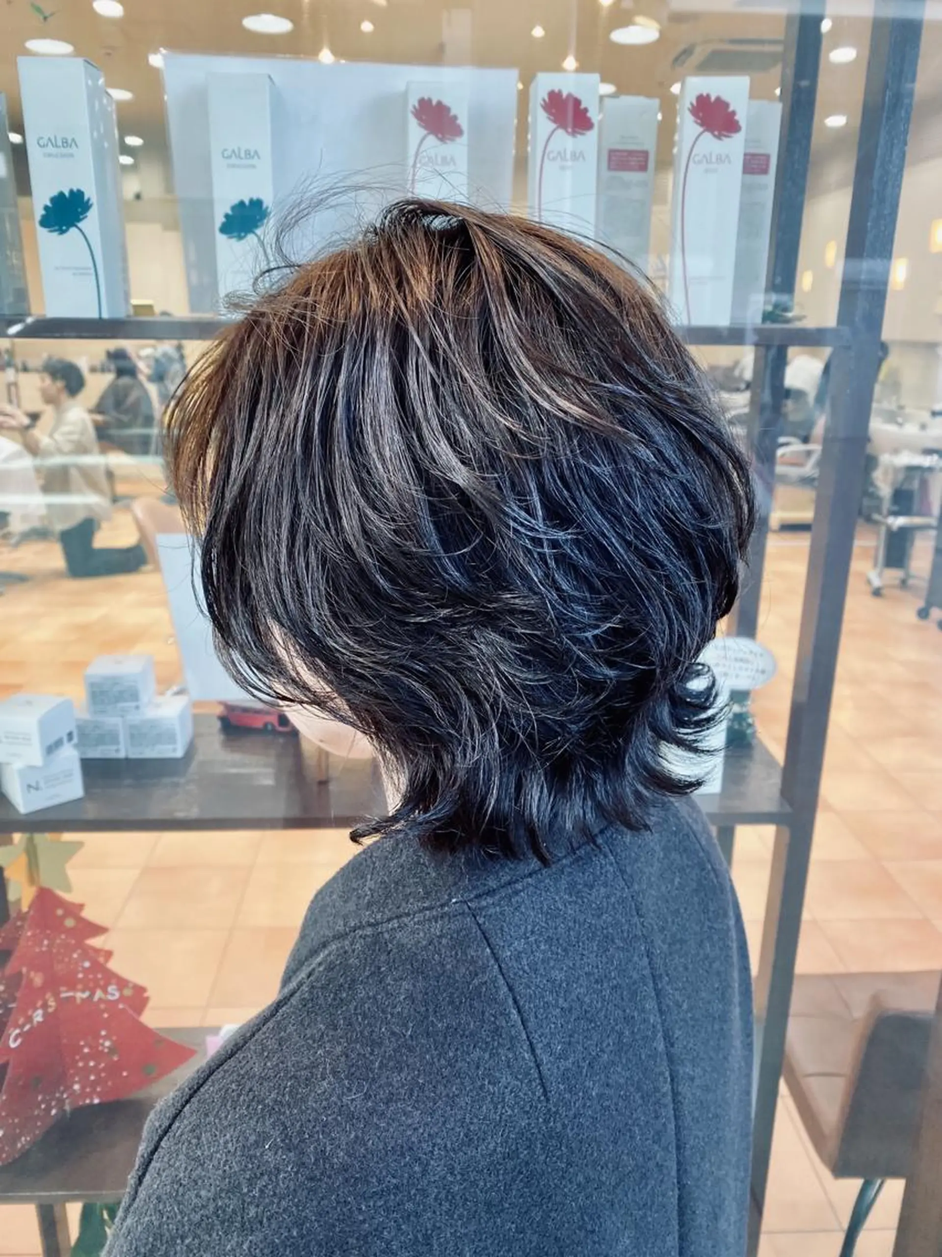 ショート パーマ 大野 あさみのヘアスタイル