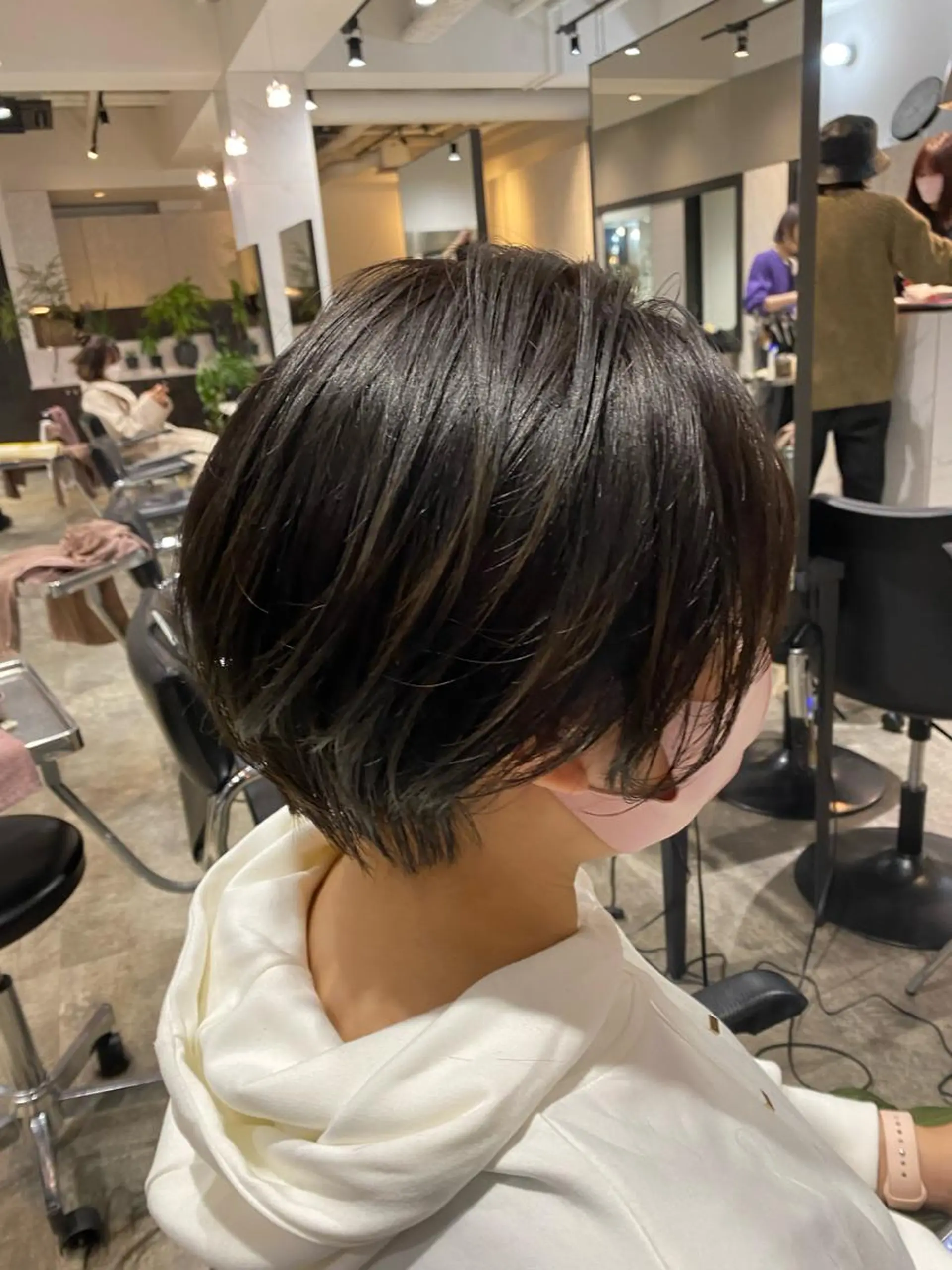 ショート カラー ショートヘア 増子 祐太朗のヘアスタイル