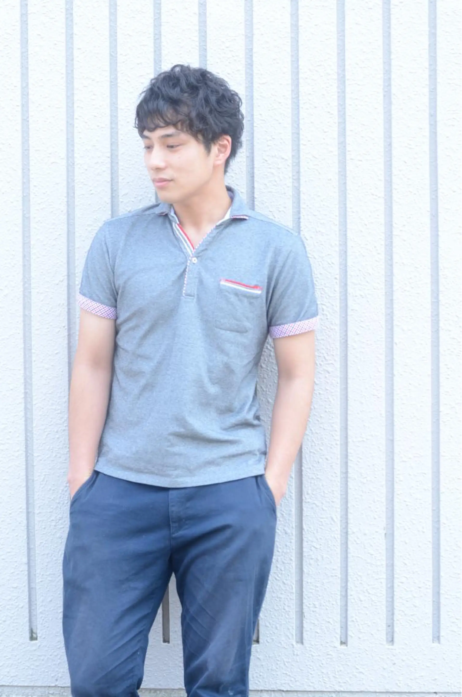 ショート パーマ メンズ Laissez Deuxのヘアスタイル