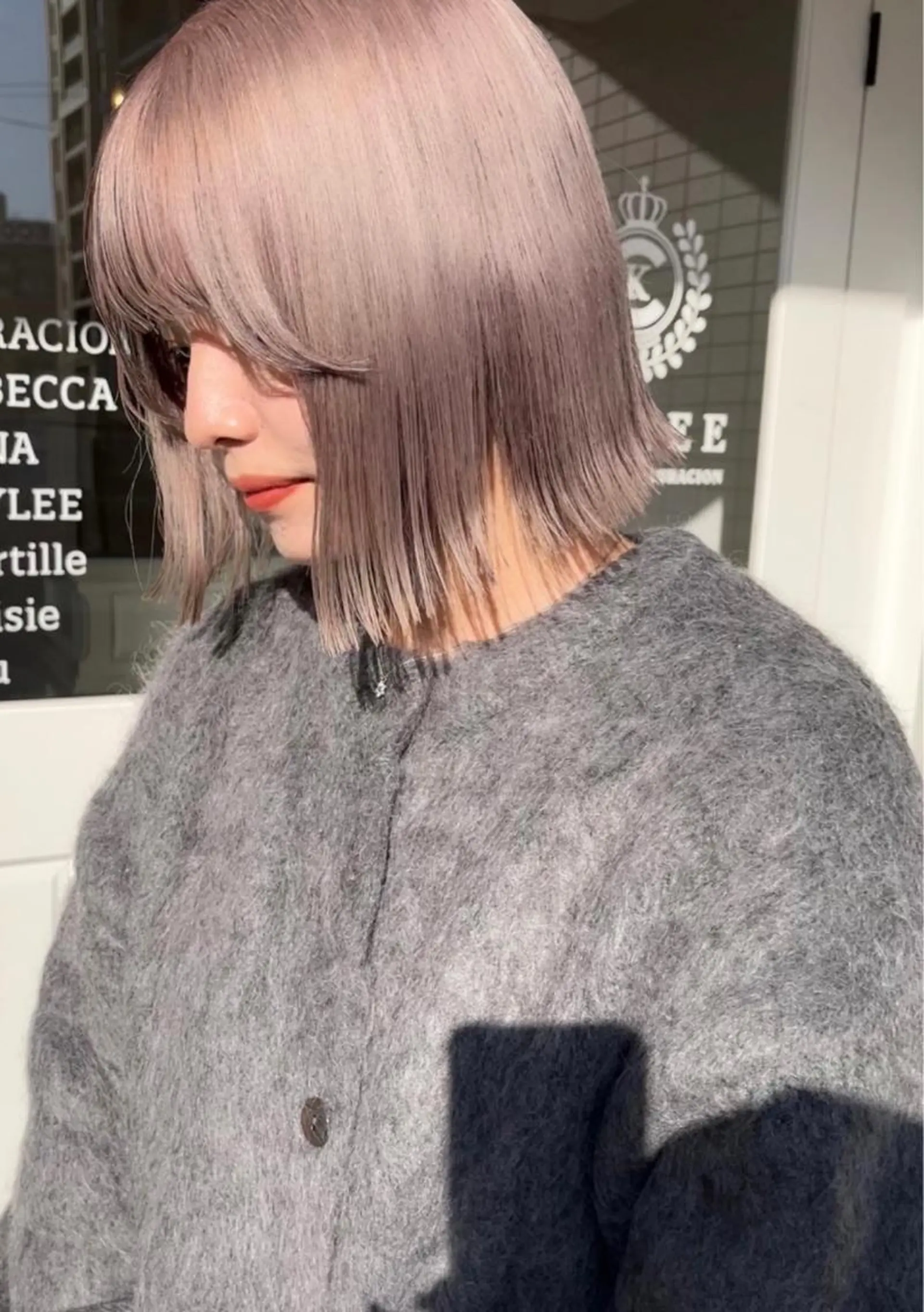 カラー ヘアカラー トリートメント KAYLEE ayanoのヘアスタイル
