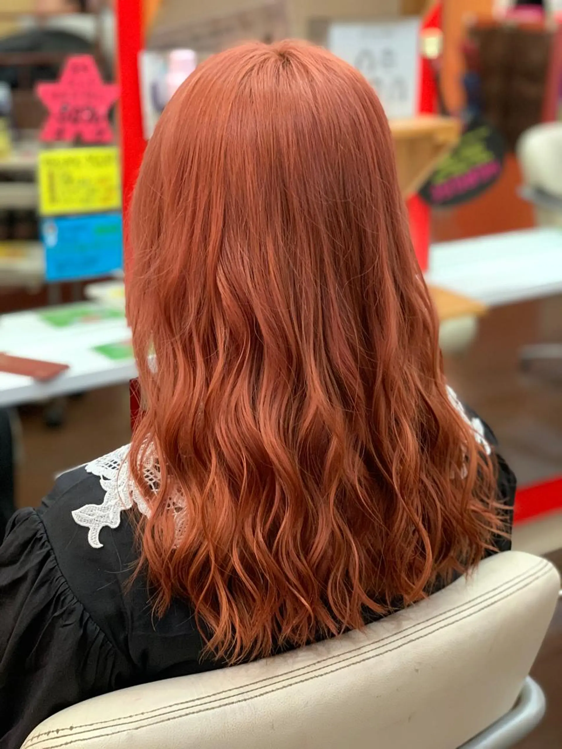ロング ヘアカラー たけい ゆうきのヘアスタイル
