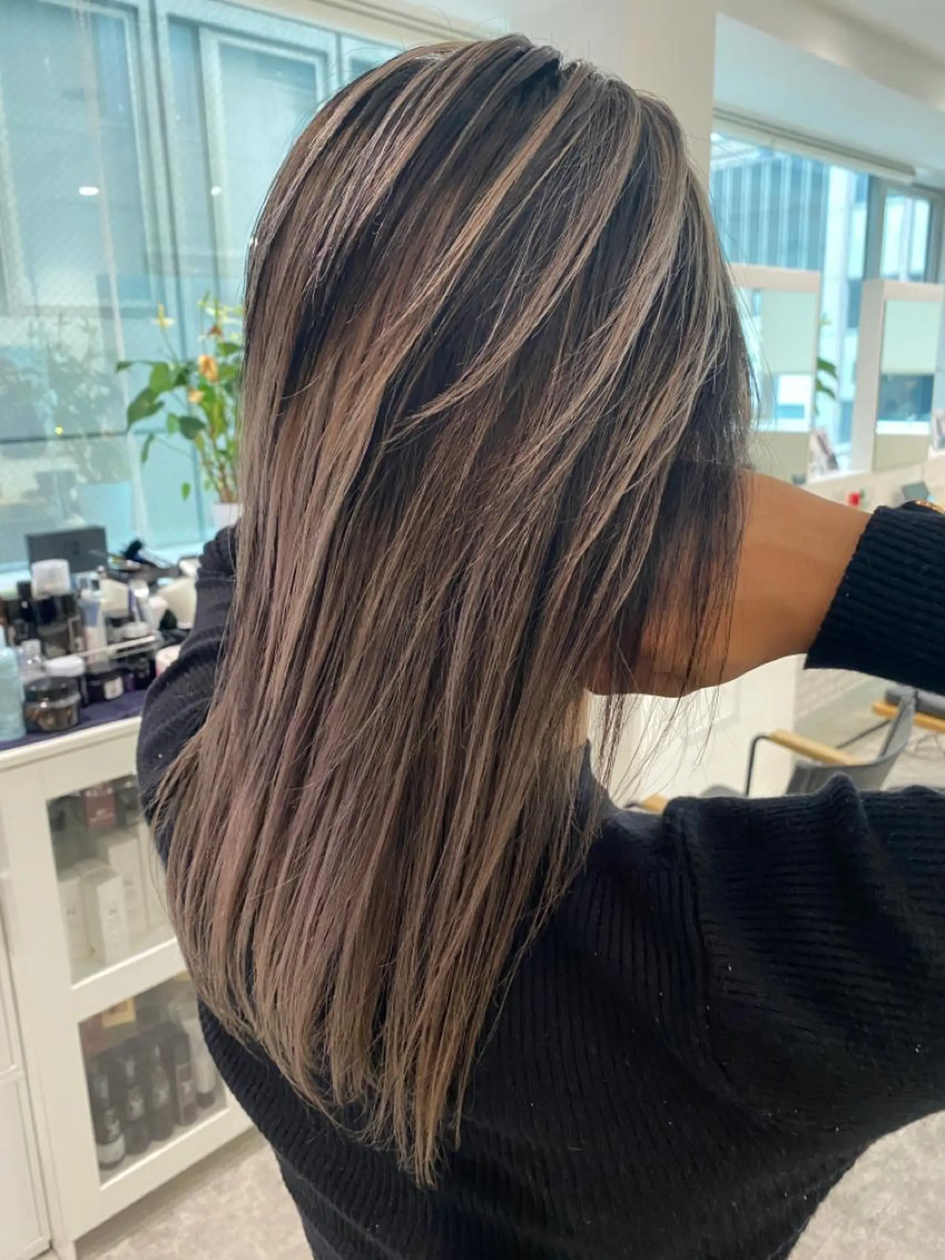 ミディアム カラー JILBLAN京都 ショート/ハイライトのヘアスタイル