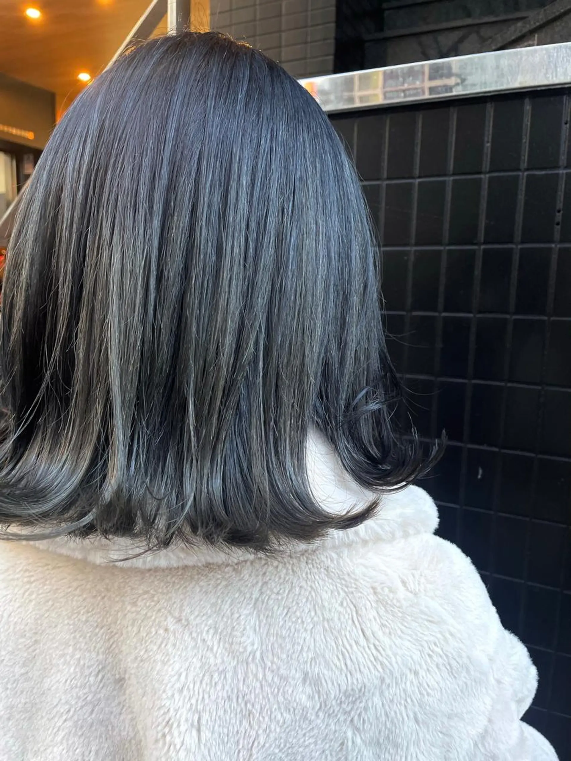 ミディアム カラー ブルーカラー ブルージュ カット ヘアカラー Feria所属・カウンセリング重視 🌿‬Tsuyukiのヘアスタイル