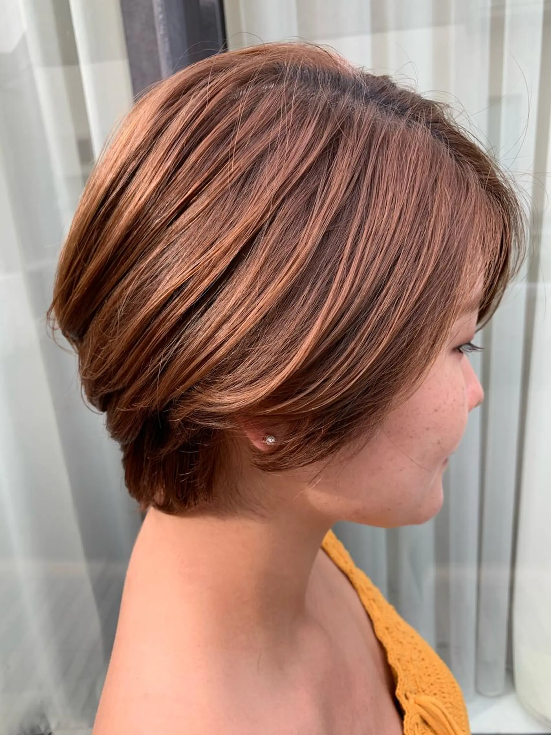 ショート カラー カット ヘアカラー トリートメント 🍀ケアブリーチ カラー🍀坂井のヘアスタイル