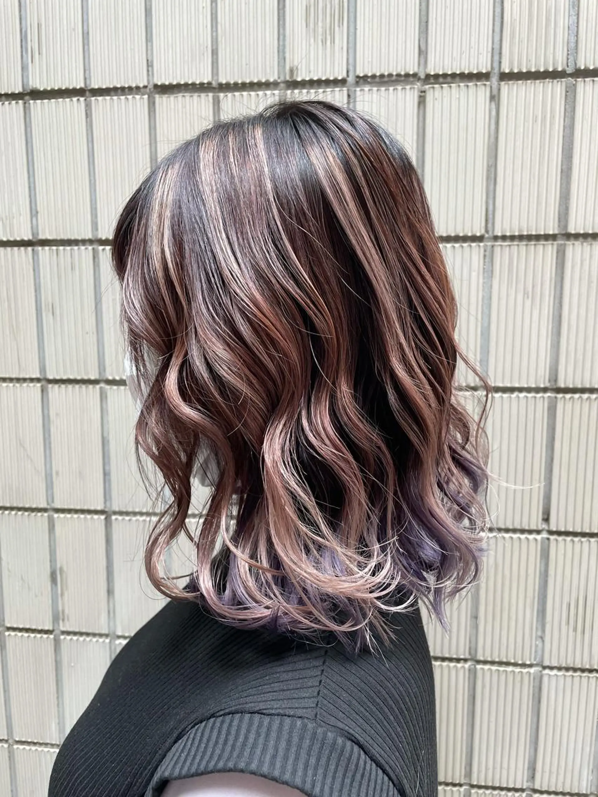 カラー バレイヤージュ IwAsh中山所属・✂︎メンズバレイ ヤージュ✂︎露木智也のヘアスタイル