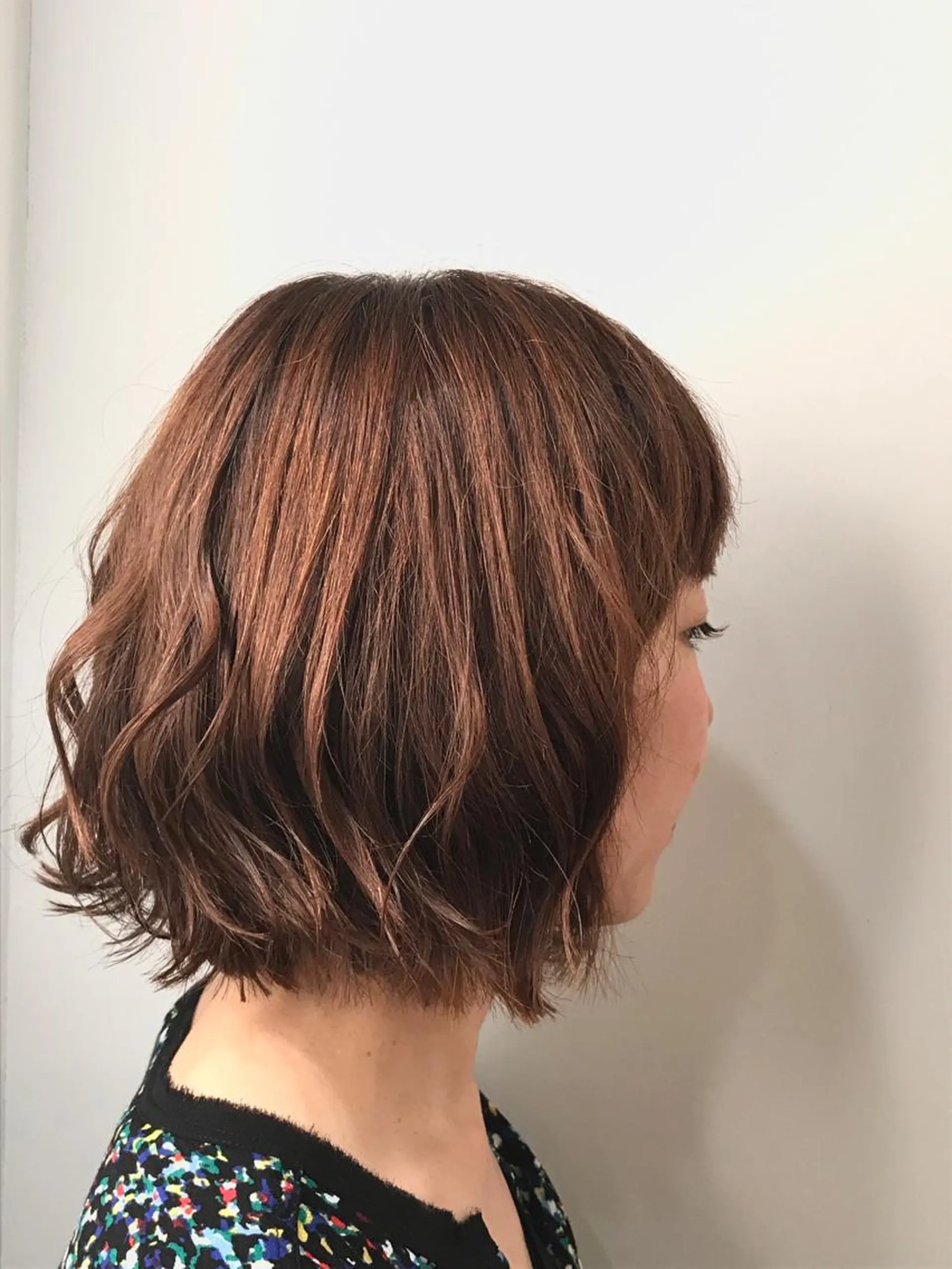 ショート カット ヘアカラー トリートメント sakai yukariのヘアスタイル