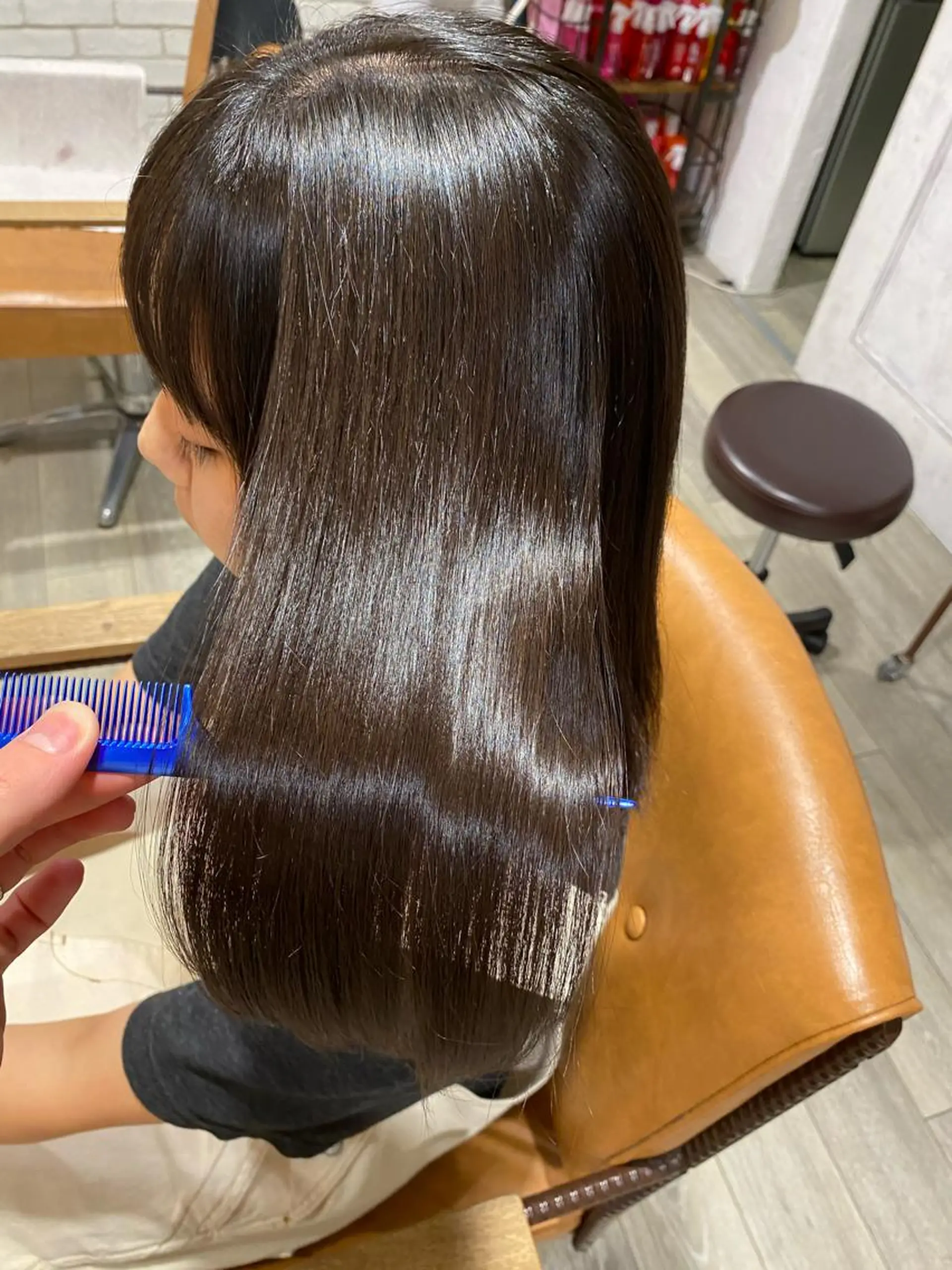カラー パーマ メンズ 縮毛矯正 安部 真輝のヘアスタイル