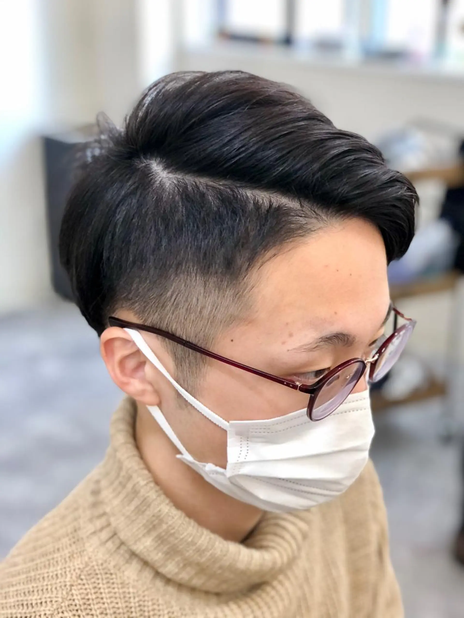 メンズ フェードカット H by Real meのヘアスタイル