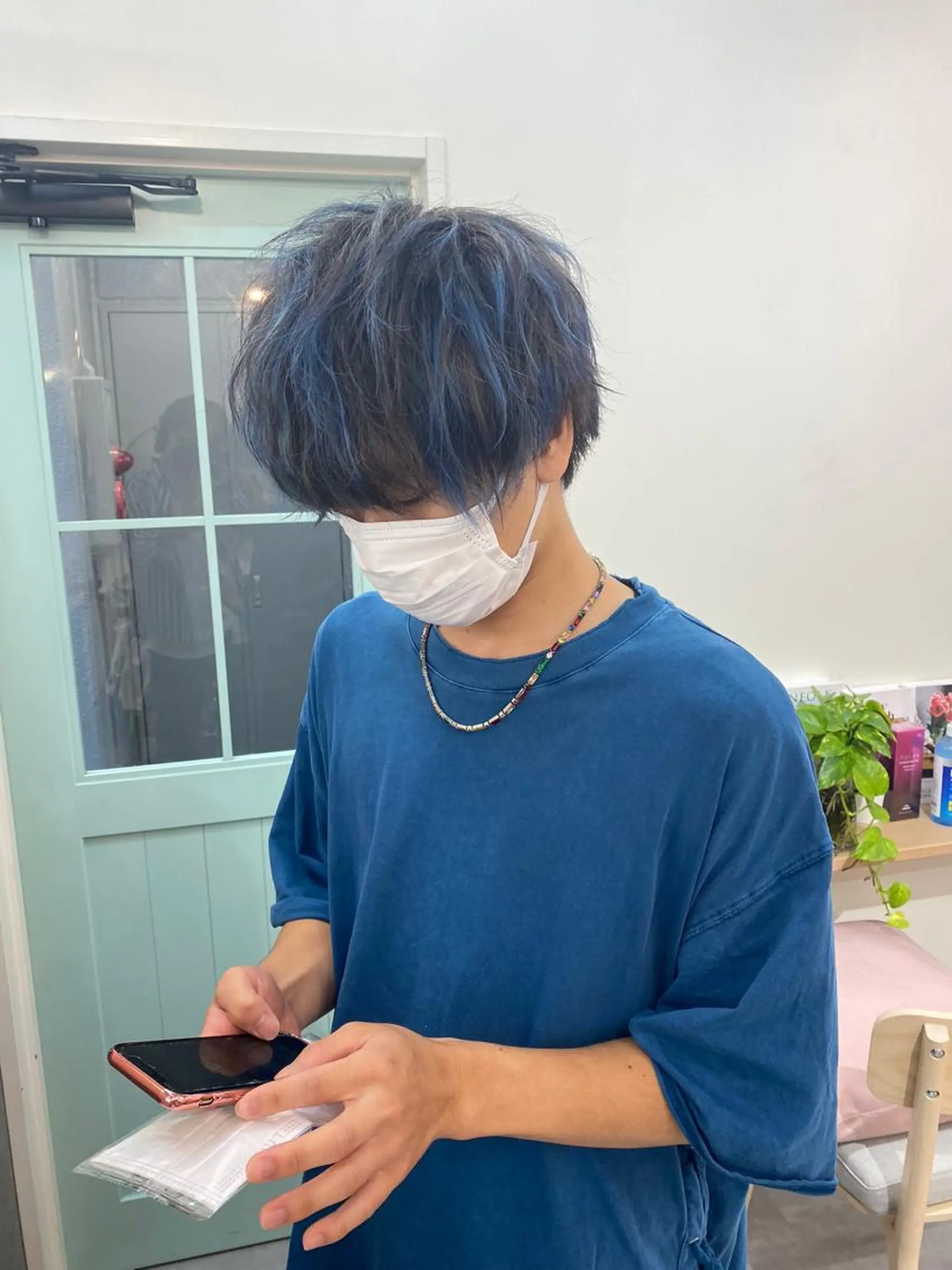カラー メンズ メンズハイライト ハイライトカラー ヘアカラー トリートメント ヘアセット 💘カラー特化美容師 尾崎拓己のヘアスタイル