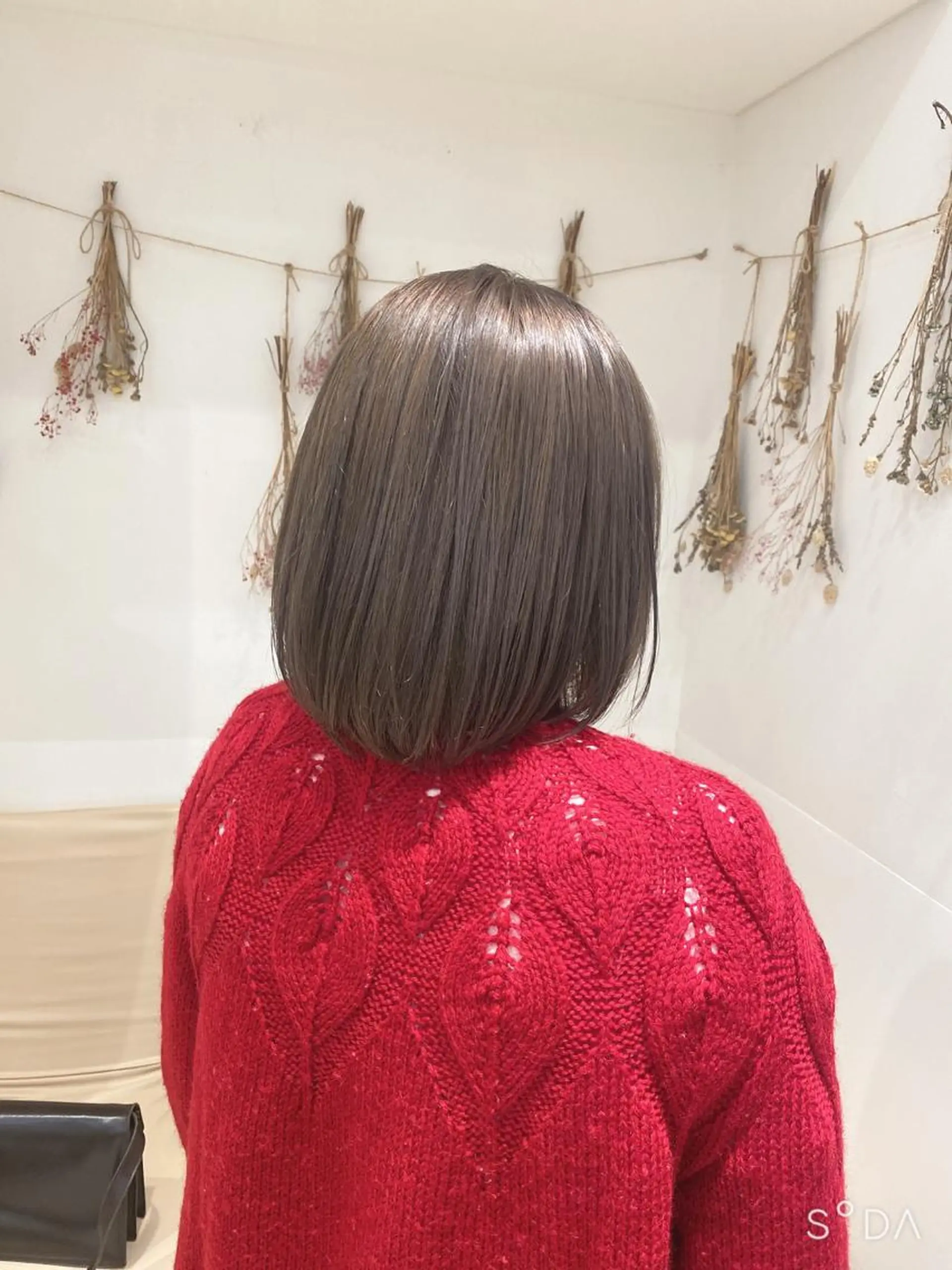 ミディアム カラー グレージュ はだゆうき @hadadan08のヘアスタイル