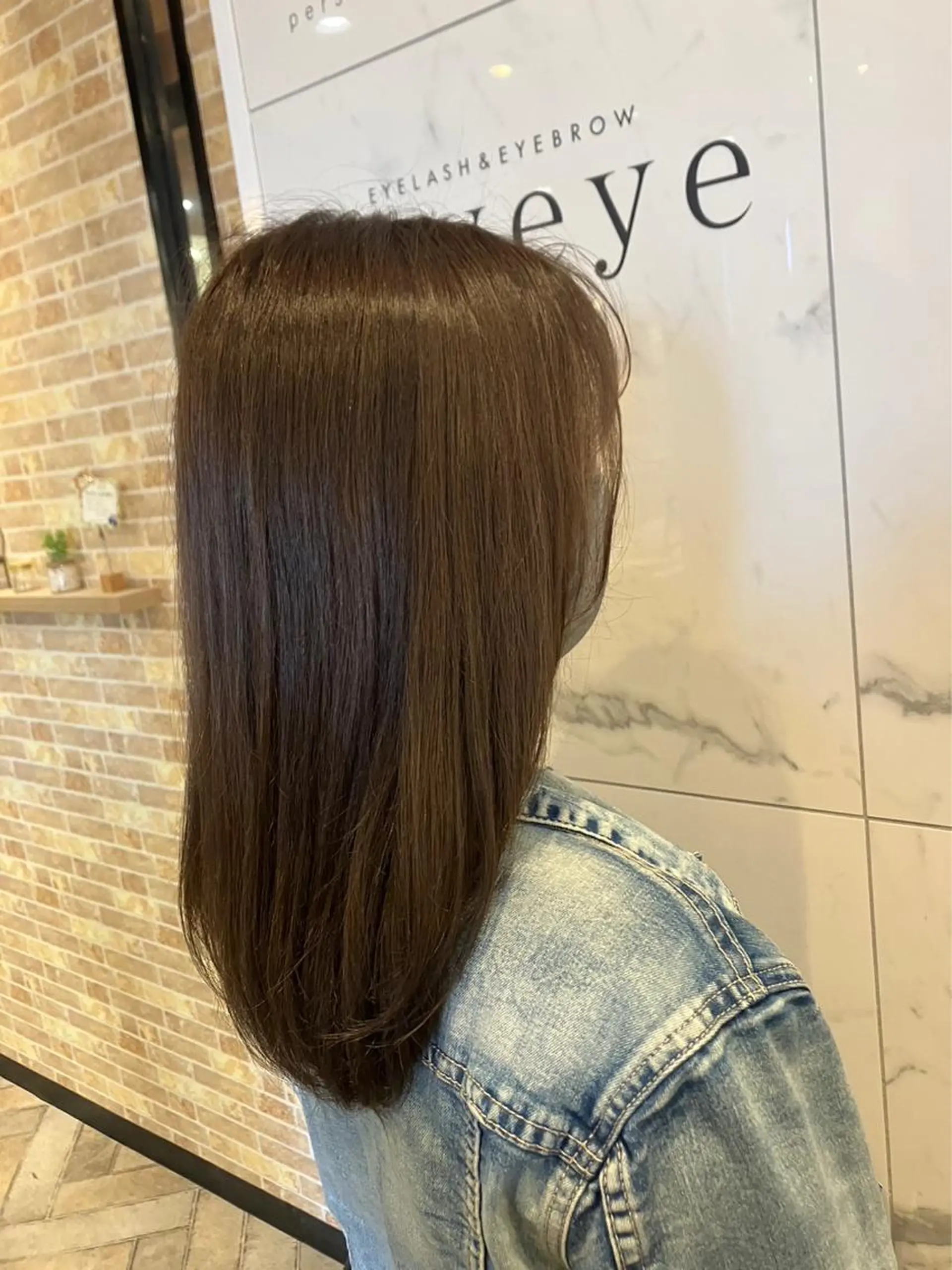 ミディアム カラー ブラウンカラー arl 豊田店アシスタントのヘアスタイル