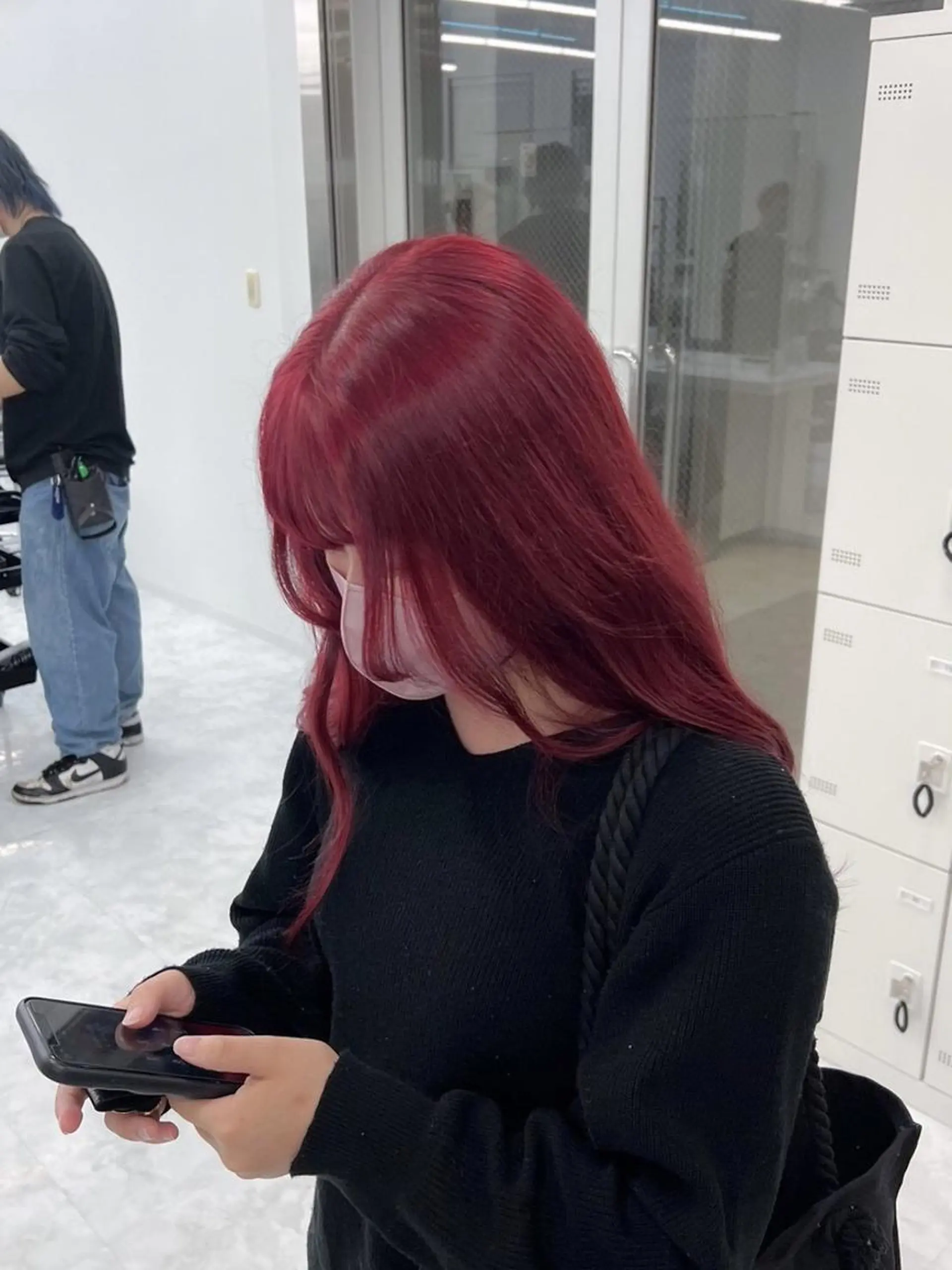 カラー 上野BABY💞 高発色暖色カラー💞のヘアスタイル