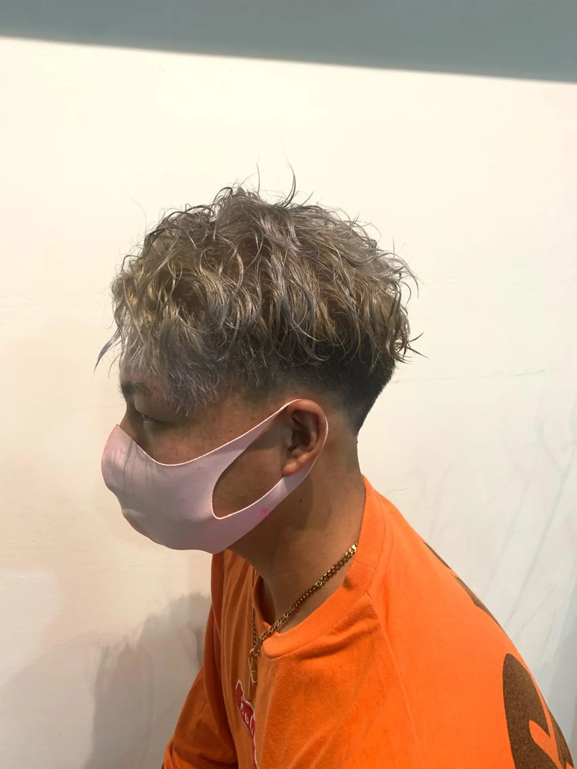 ショート アッシュ カット ヘアカラー パーマ トリートメント ヘアセット 山口 竣也のヘアスタイル