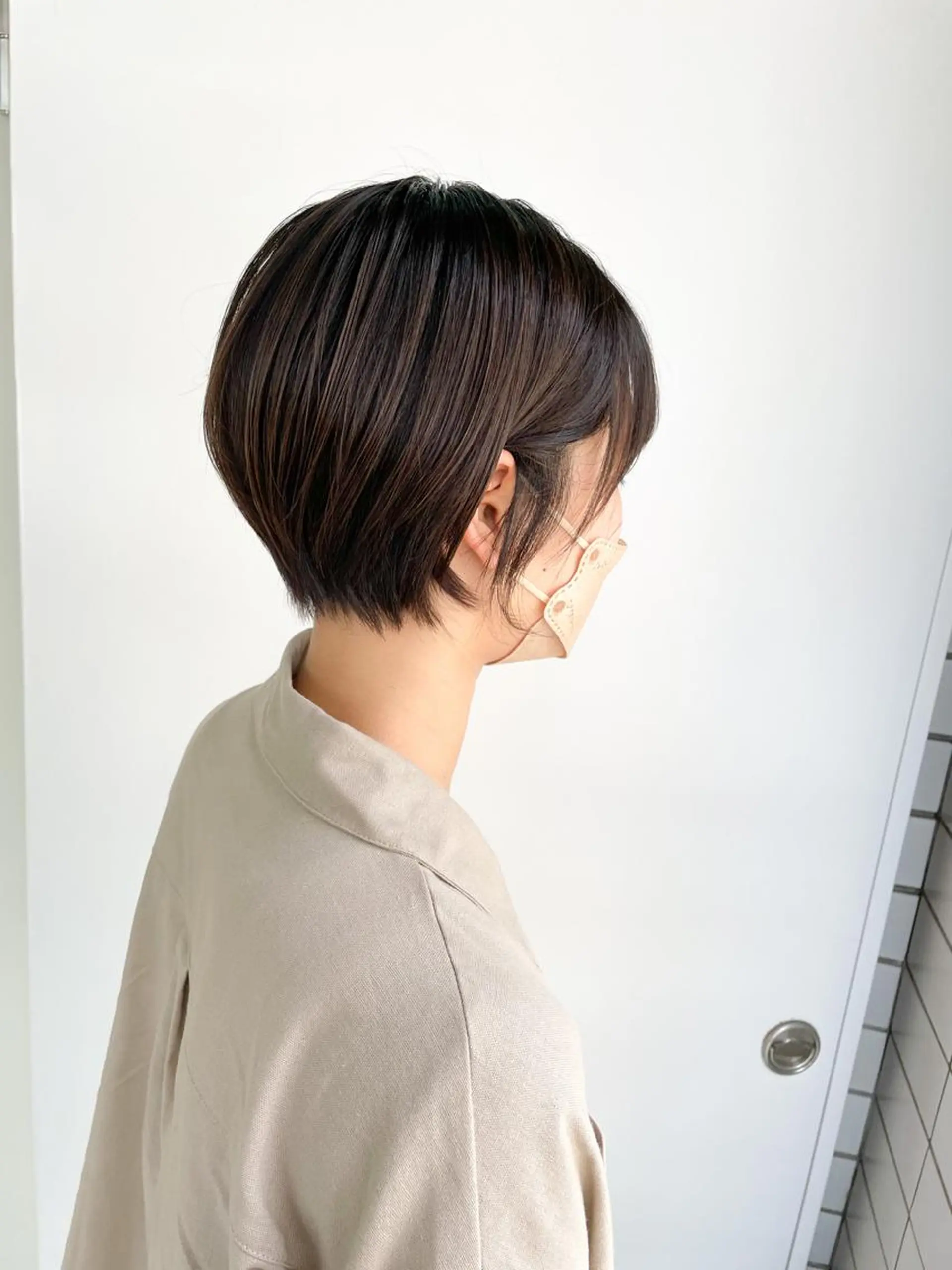 ショート カット トリートメント 髪質改善☆縮毛矯正 井上　康司のヘアスタイル